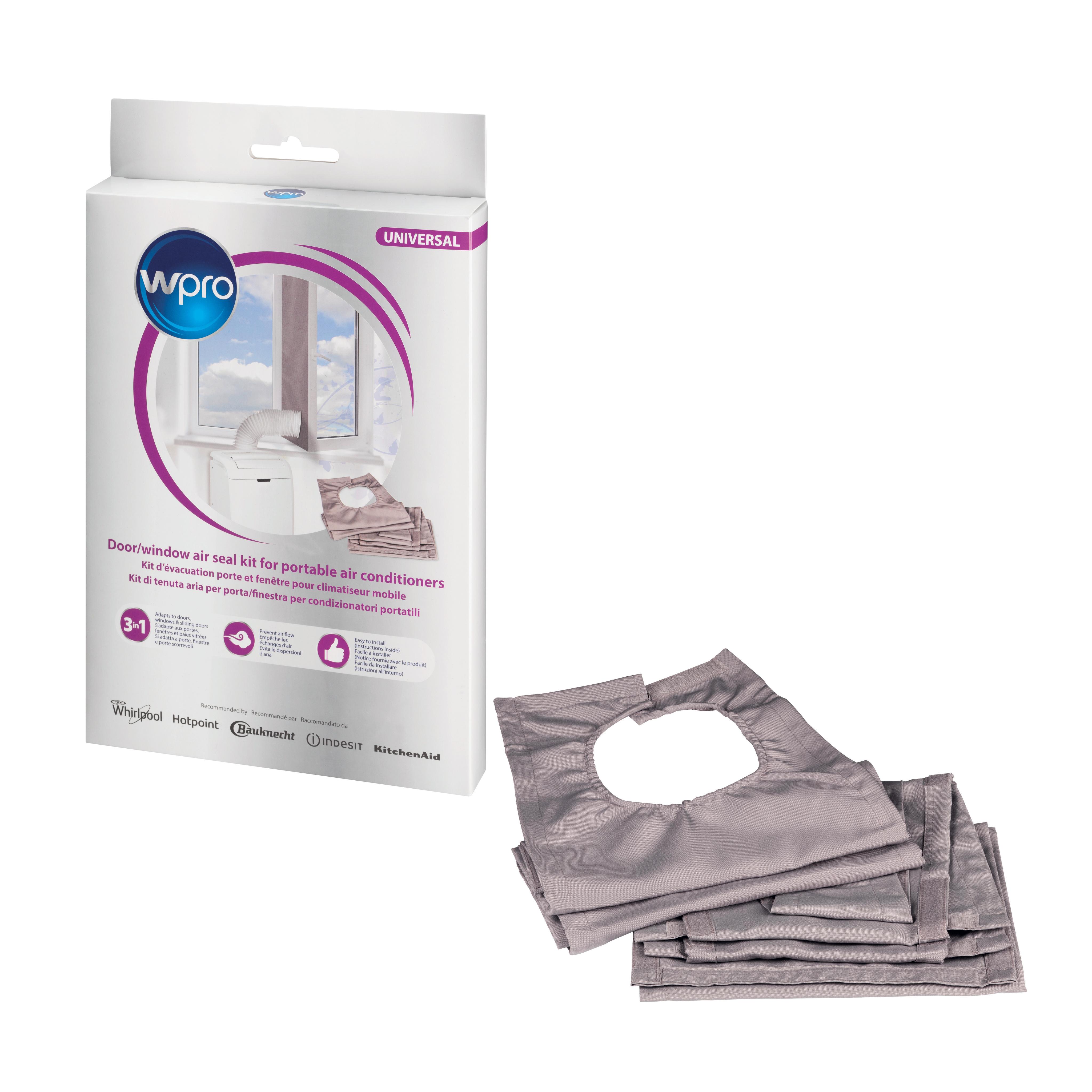 Kit d’évacuation porte et fenêtre pour climatiseur mobile