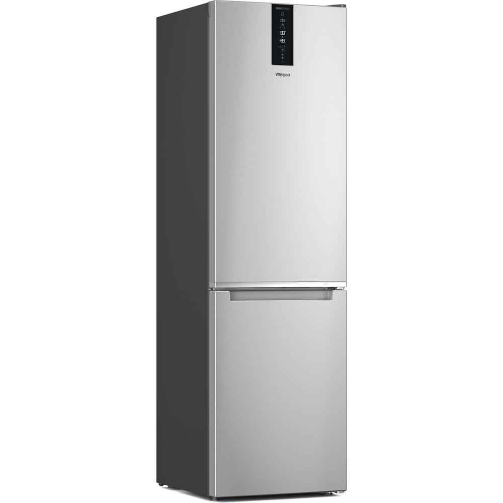 Whirlpool Kombinirani hladilnik Samostojni W7X 94T SX Saturn Steel 2 doors Perspective