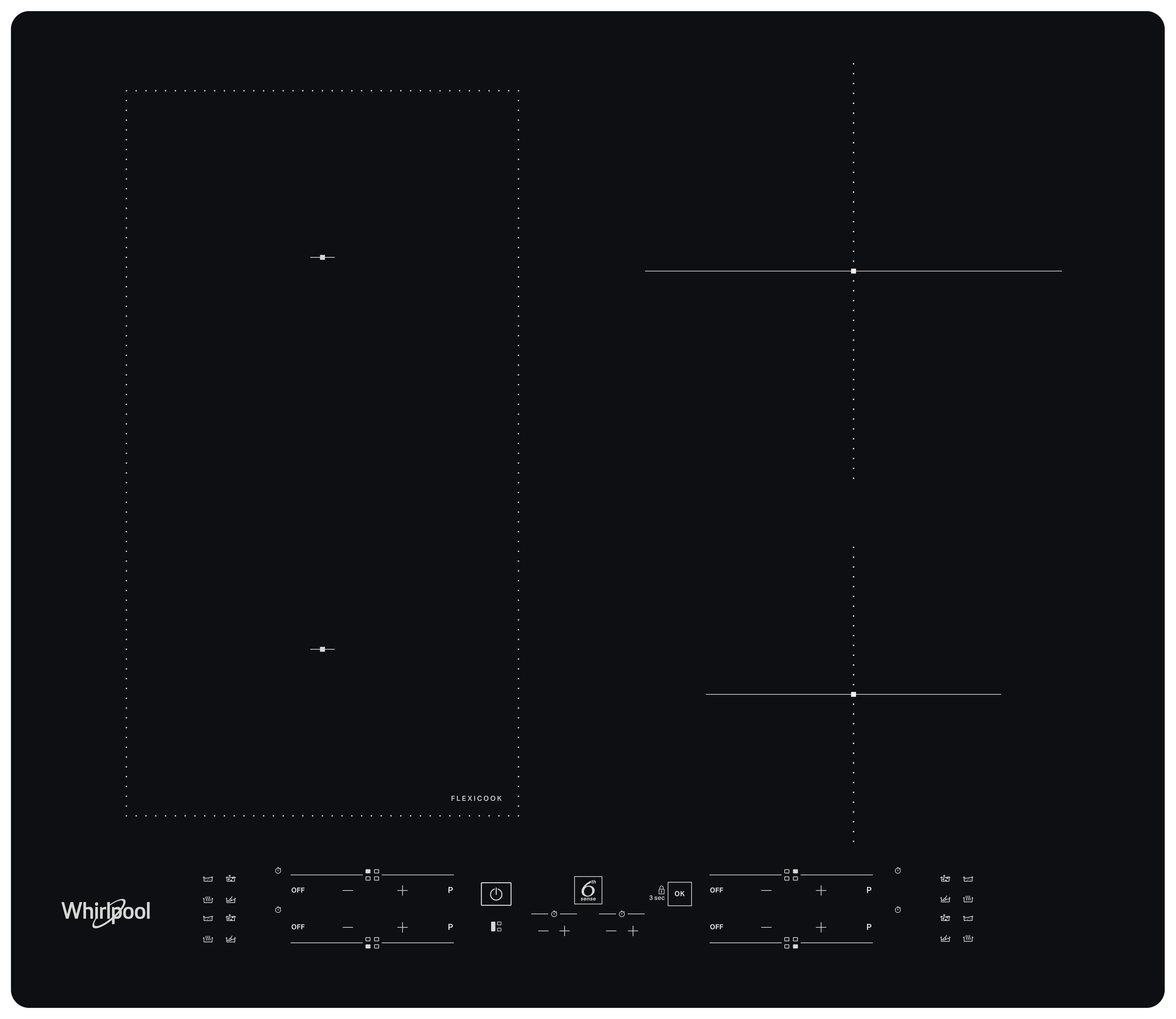 Whirlpool indukciona staklokeramička ploča - WL B3360 NE