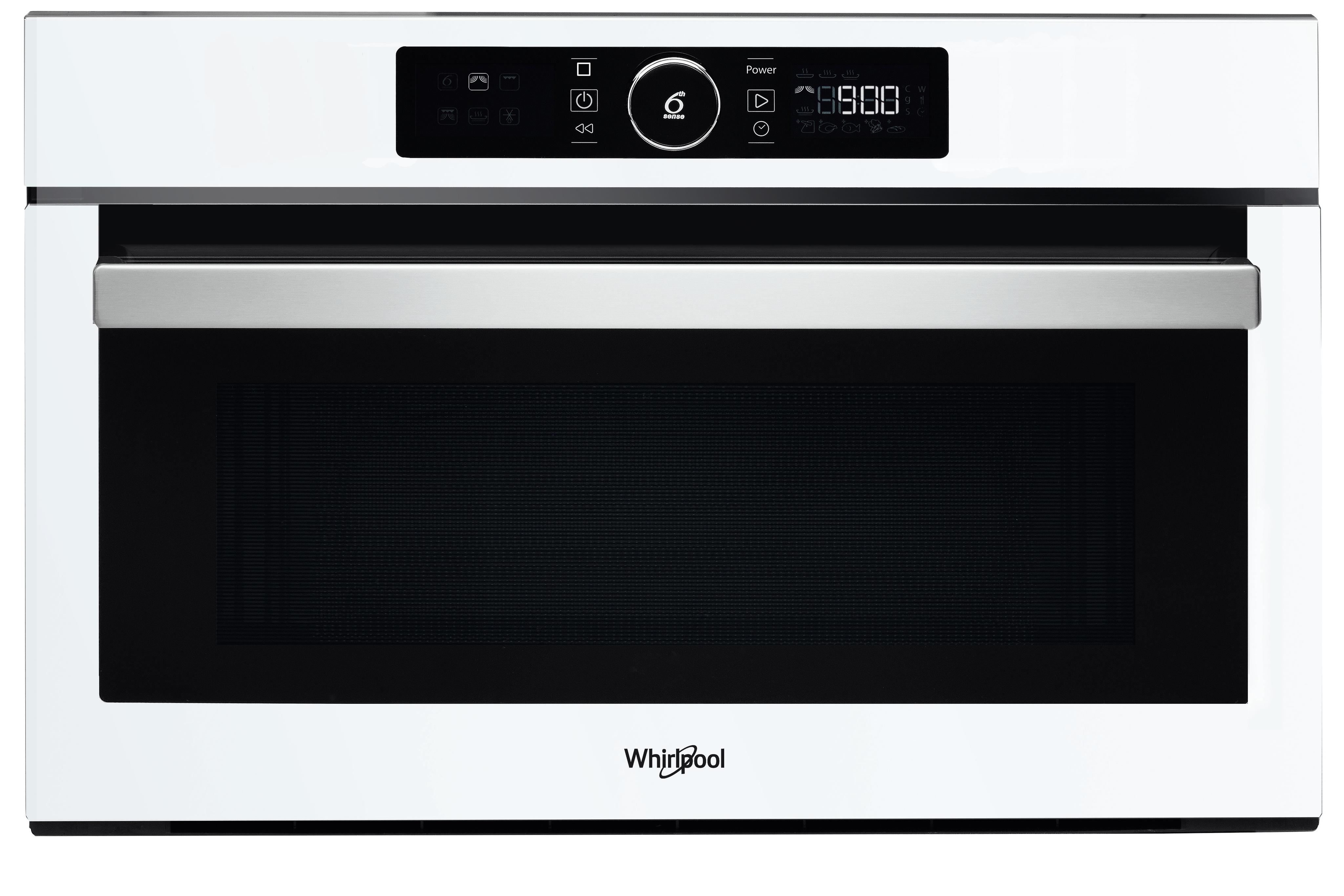 Whirlpool Microondas Encastre AMW 730/WH Blanco Electrónico 31 MW + Función Grill 1000.0 Frontal