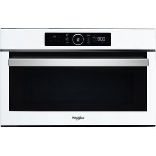 Whirlpool Mikrobølgeovn Integrert AMW 730/WH Hvit Elektronisk 31 Mikro + grillfunksjon 1000 Frontal