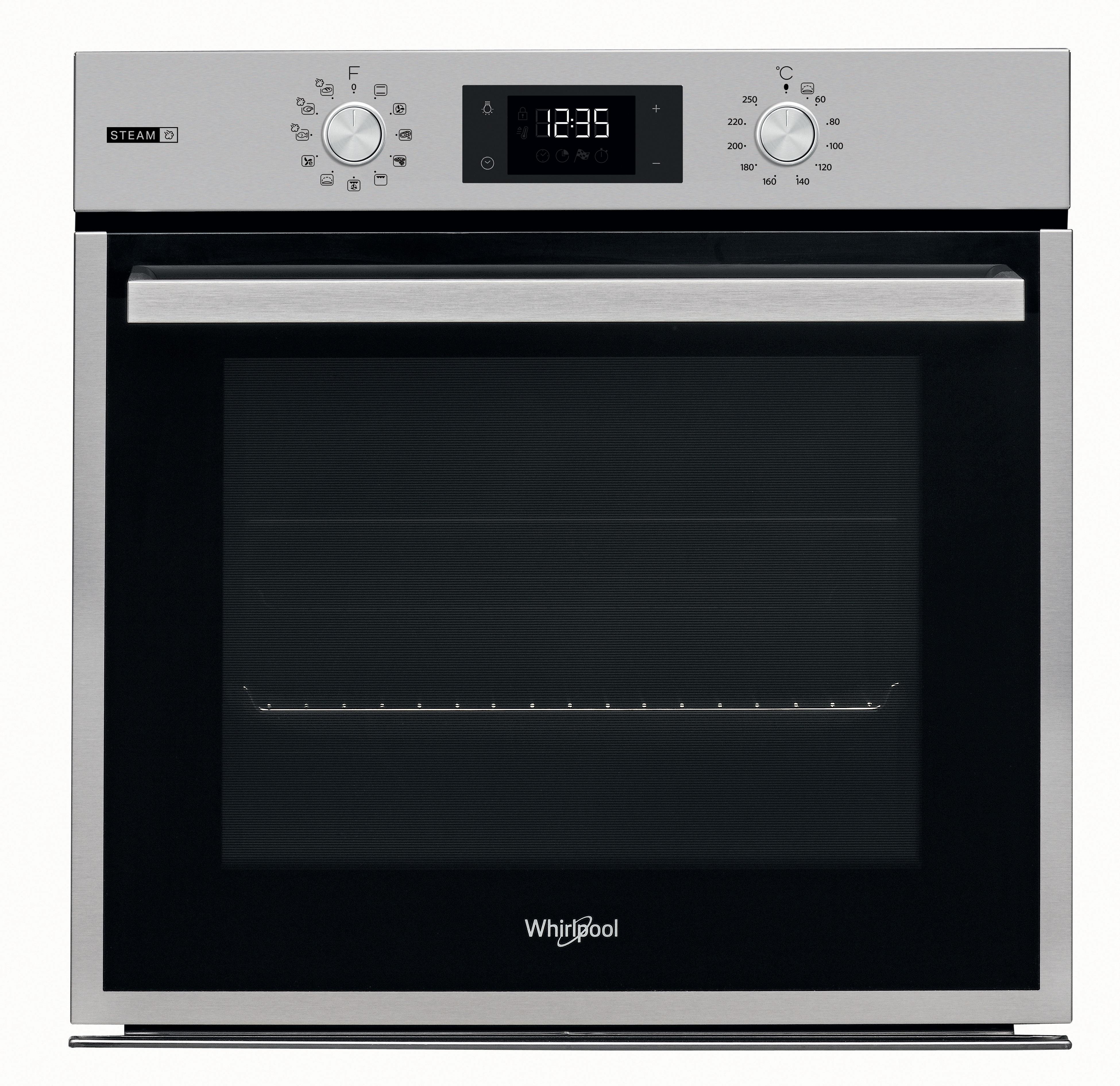 Whirlpool Cuptor Încorporabil OAS KC8V1SW IX Electric A+ Frontal