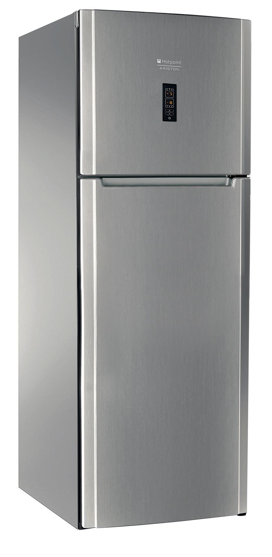 Hotpoint_Ariston Combinație frigider-congelator Neincorporabil ENXTY 19222 X FW 1 Inox Look 2 doors Perspective