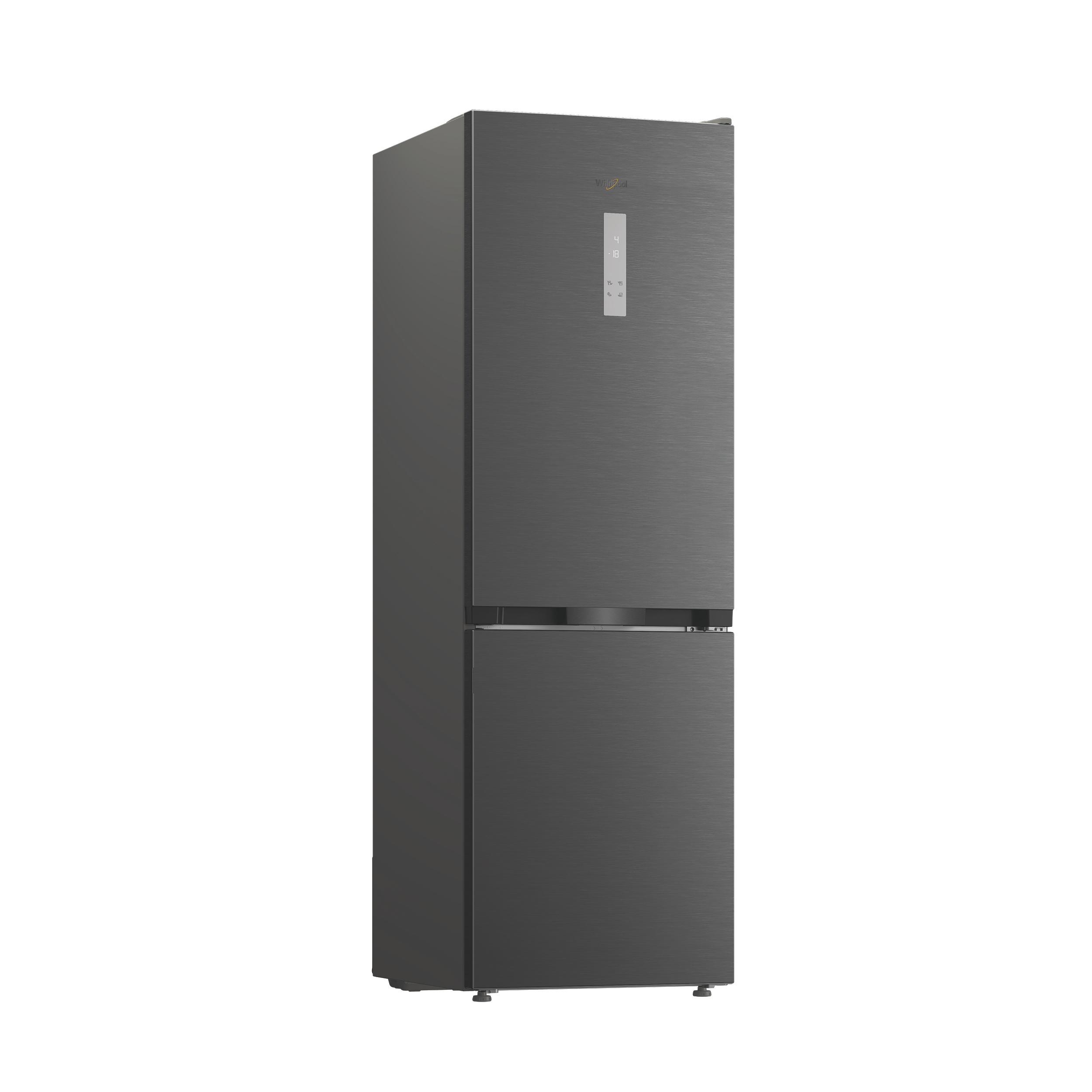 Whirlpool Hűtő/fagyasztó kombináció Szabadonálló WHK 26374 XBR7EA ARC 764 Manhattan Gray 2 doors Perspective