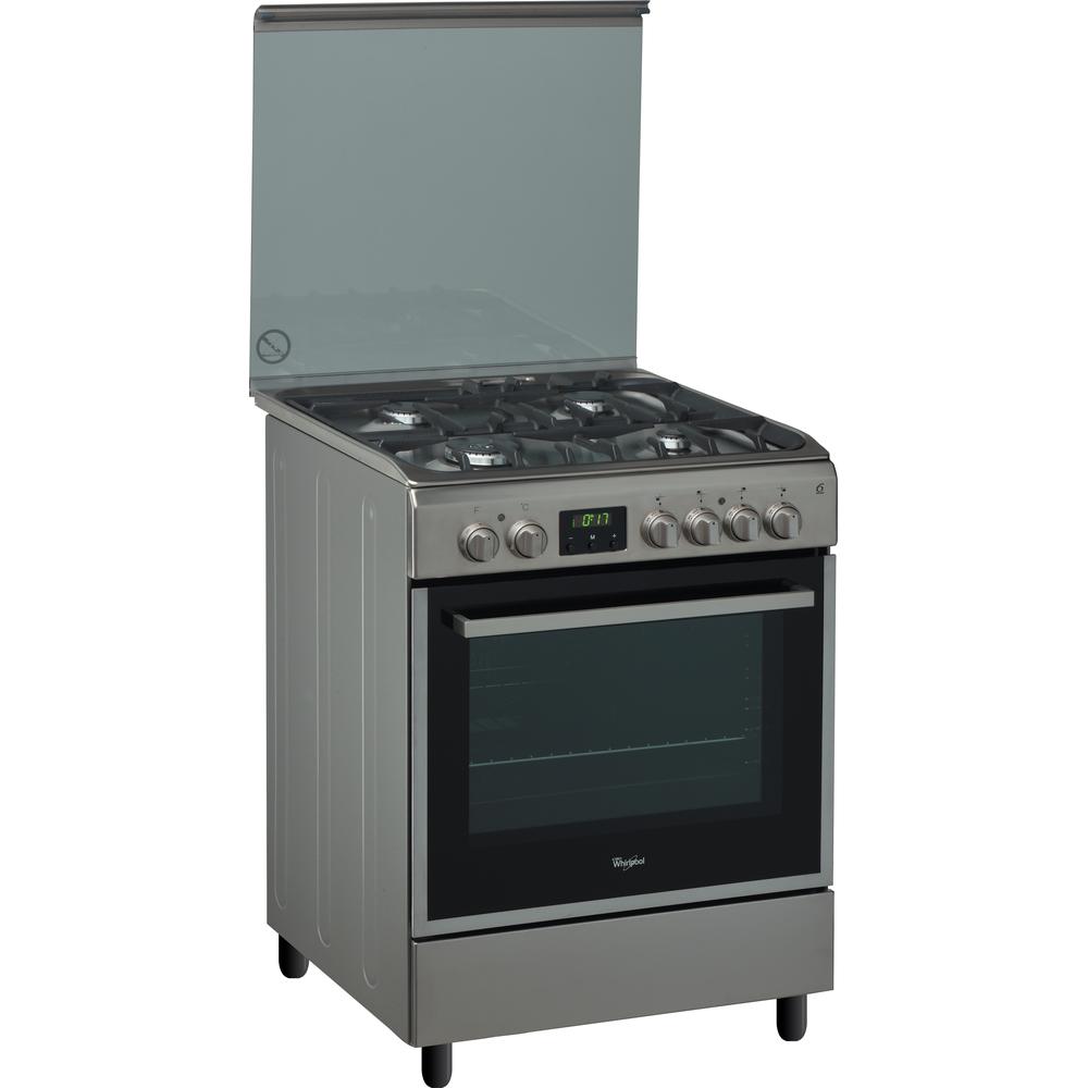 Whirlpool Cooker ACMK 6333/IX Inox/Black GAS Perspective