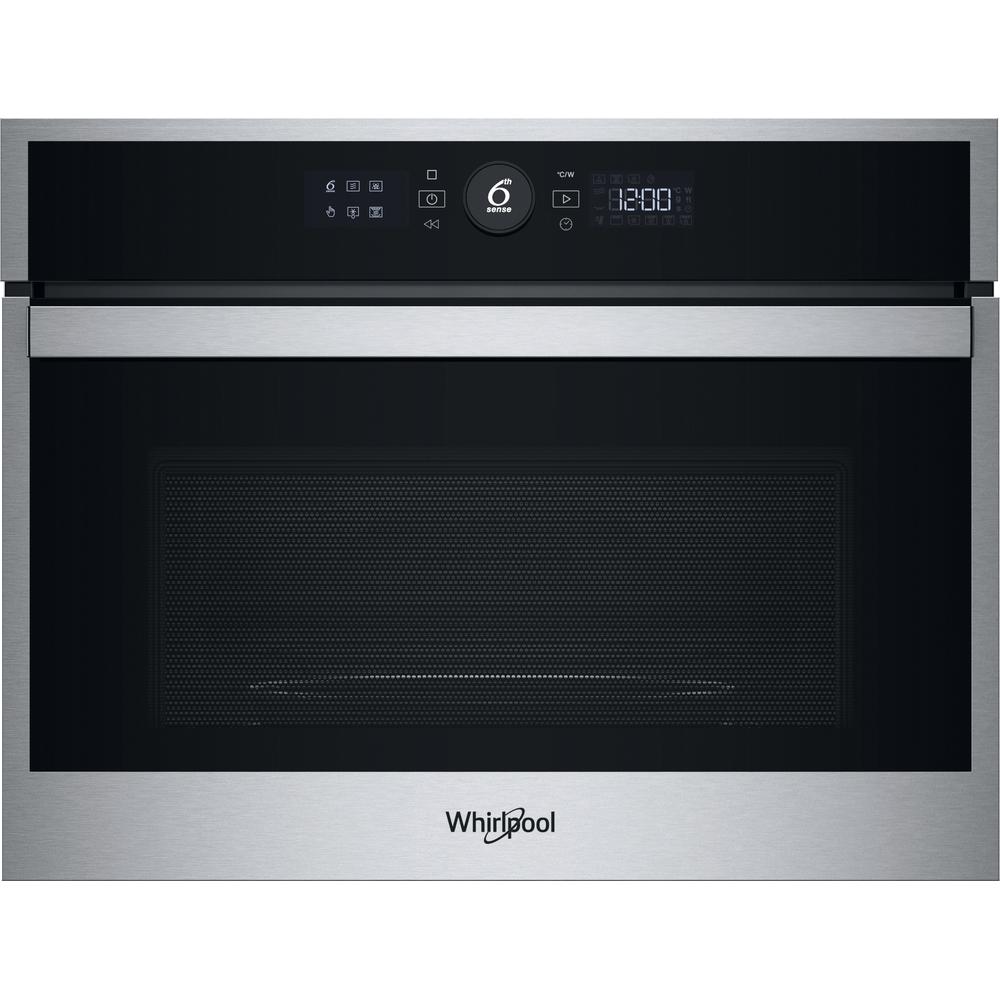 Whirlpool Mikroaaltouuni Kalusteisiin sijoitettava WMW47HMX Inox Elektroninen 40 Mikroaaltotoiminto ja grilli 900 Frontal