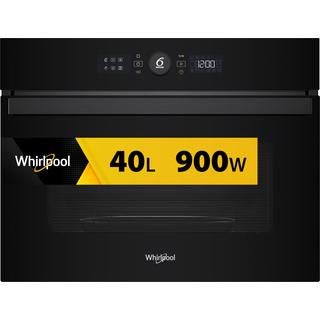 Whirlpool Mikrovlnná trouba Vestavné WMW47HMB Černá Elektronické 40 Mikrovlny kombi 900 Frontal