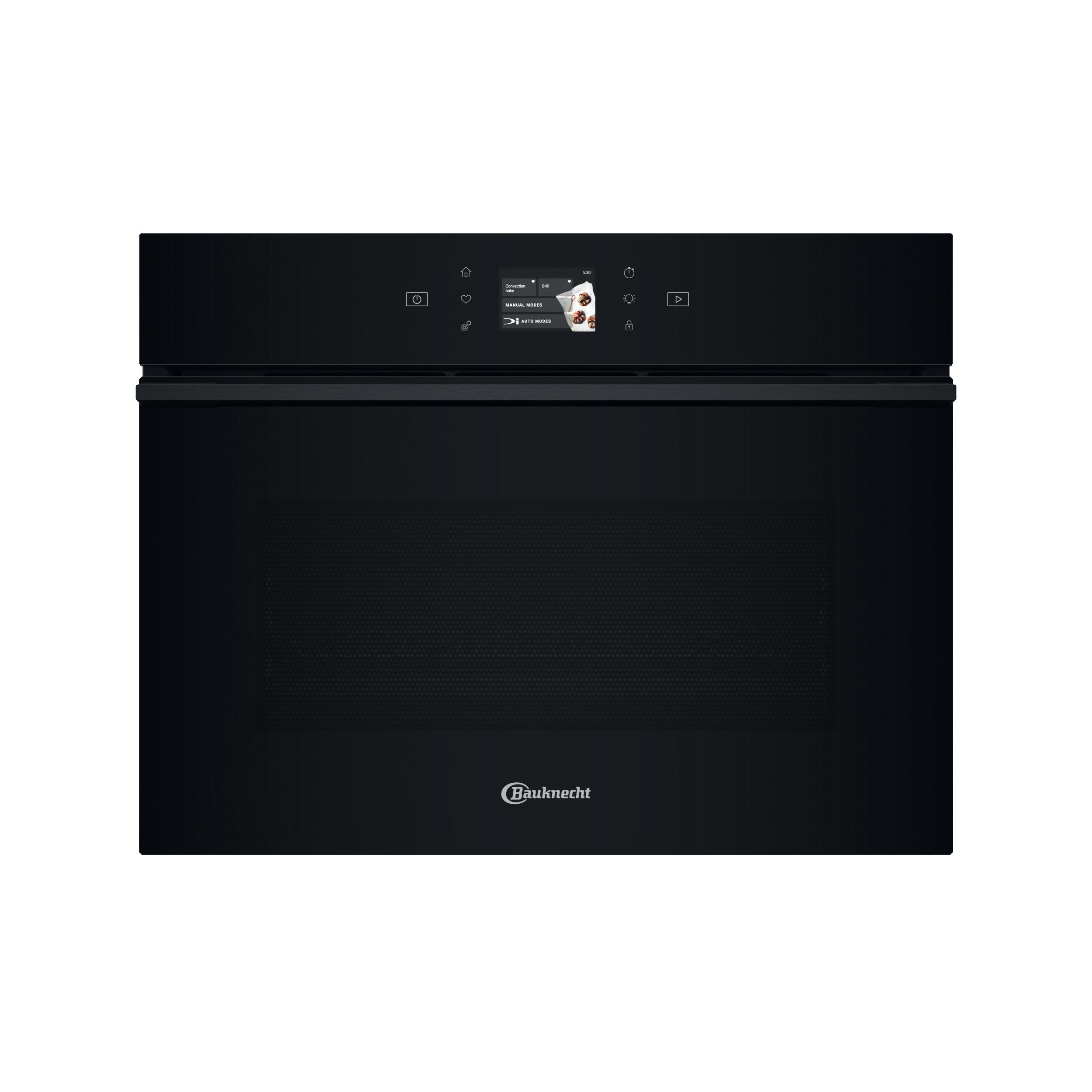 Bauknecht Magnetron Inbouw BCW9O7PHTSK Zwart Elektronisch 53 Combimicrogolfoven 950 Frontal