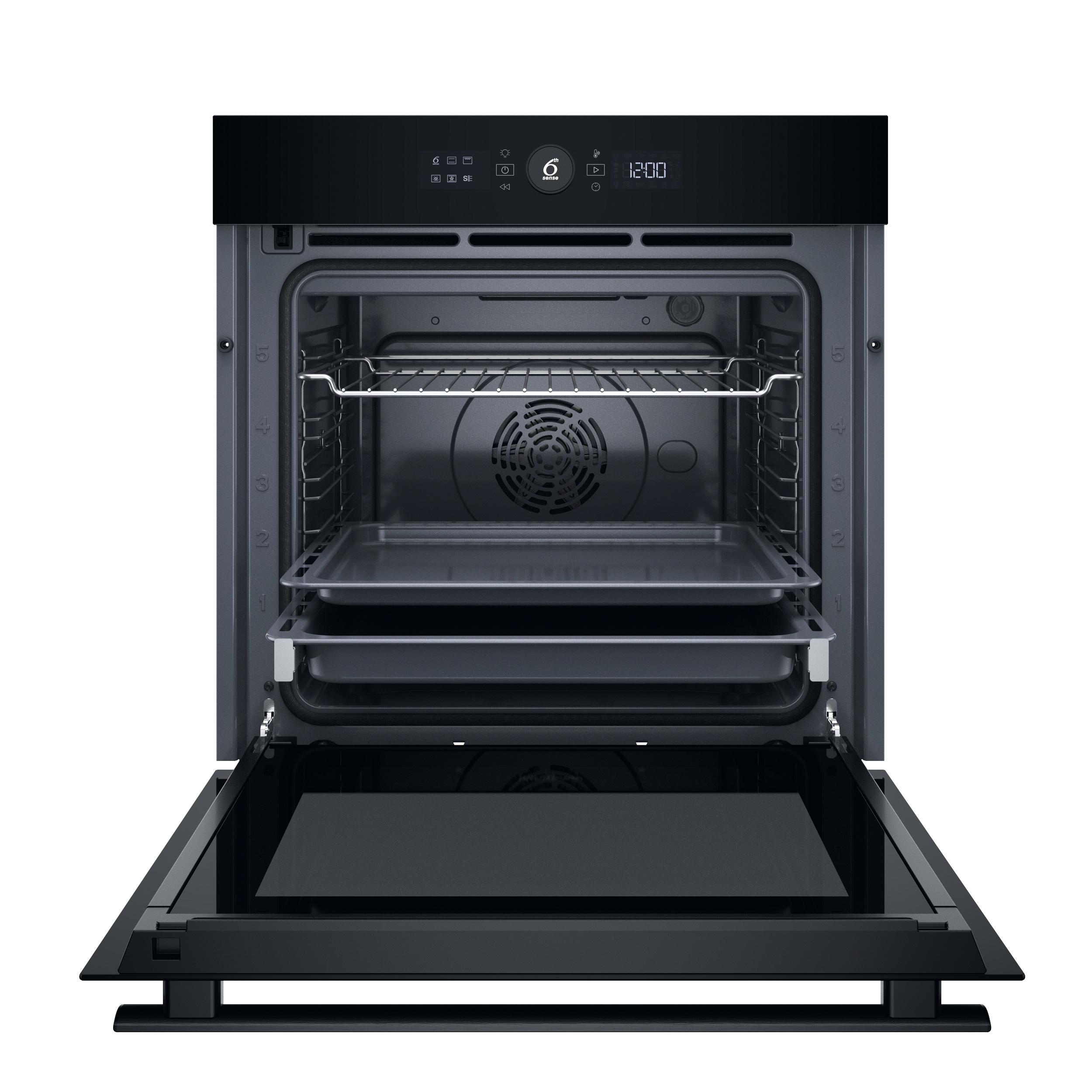 Whirlpool Oven Ingebouwd WOI4S8PM1SB Elektrisch A+ Frontal open