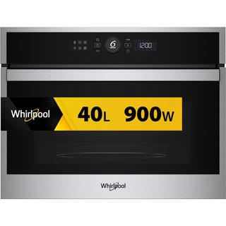 Whirlpool Mikrobølgeovn Integrert WMW47HMX Rustfritt stål Elektronisk 40 Mikro-kombi 900 Frontal