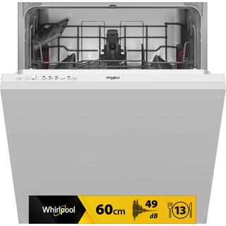 Whirlpool vgradni pomivalni stroj: Bela barva, Standardna širina - WI 3010