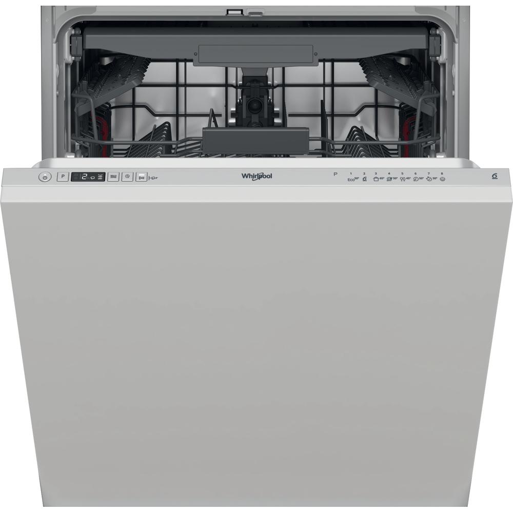 Whirlpool Dishwasher Built-in WIO 3C26 PF SA Full-integrated A++ Frontal
