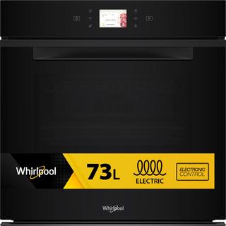 Whirlpool W11 built-in electric oven: black colour, 73 litres, self-cleaning - WOI118HT2SBA