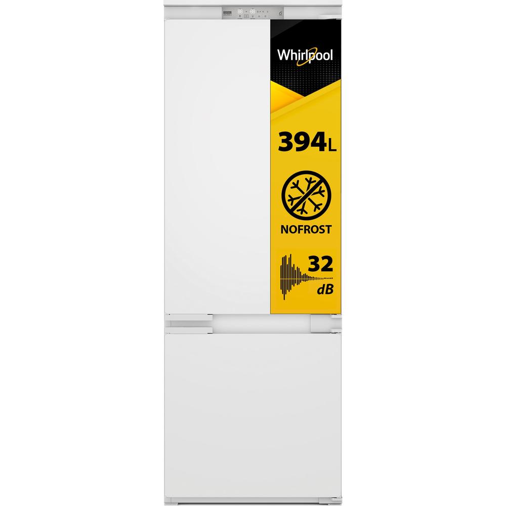 Whirlpool Külmik-sügavkülmik Integreeritav WH SP70 T232 P Valge 2 doors Perspective open