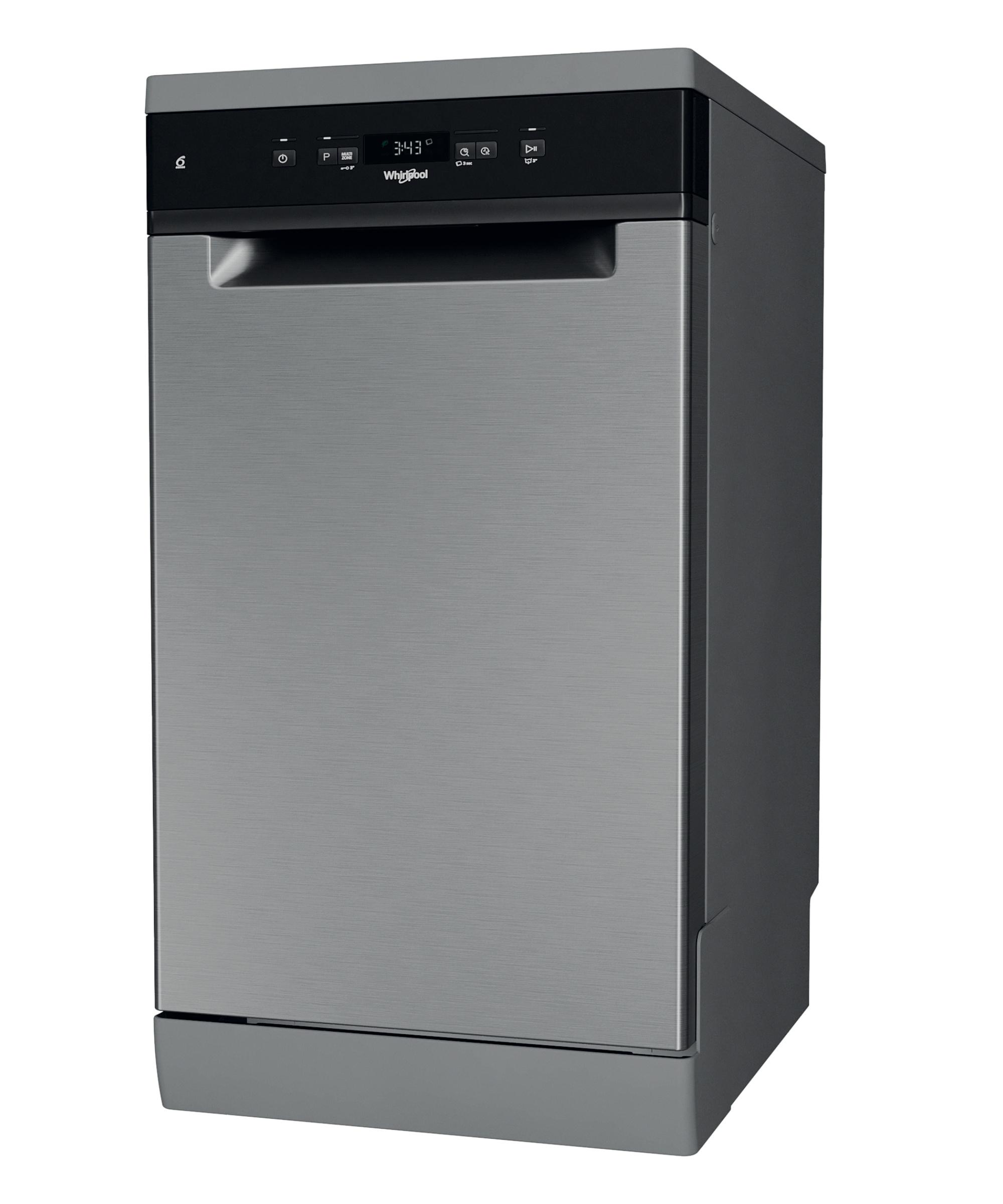 Whirlpool Lavavajillas Libre instalación WSFC 3M27 X Libre instalación E Perspective