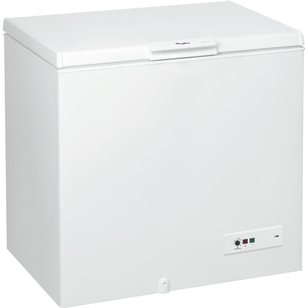 Whirlpool Freezer Free-standing WHM3112 White Perspective