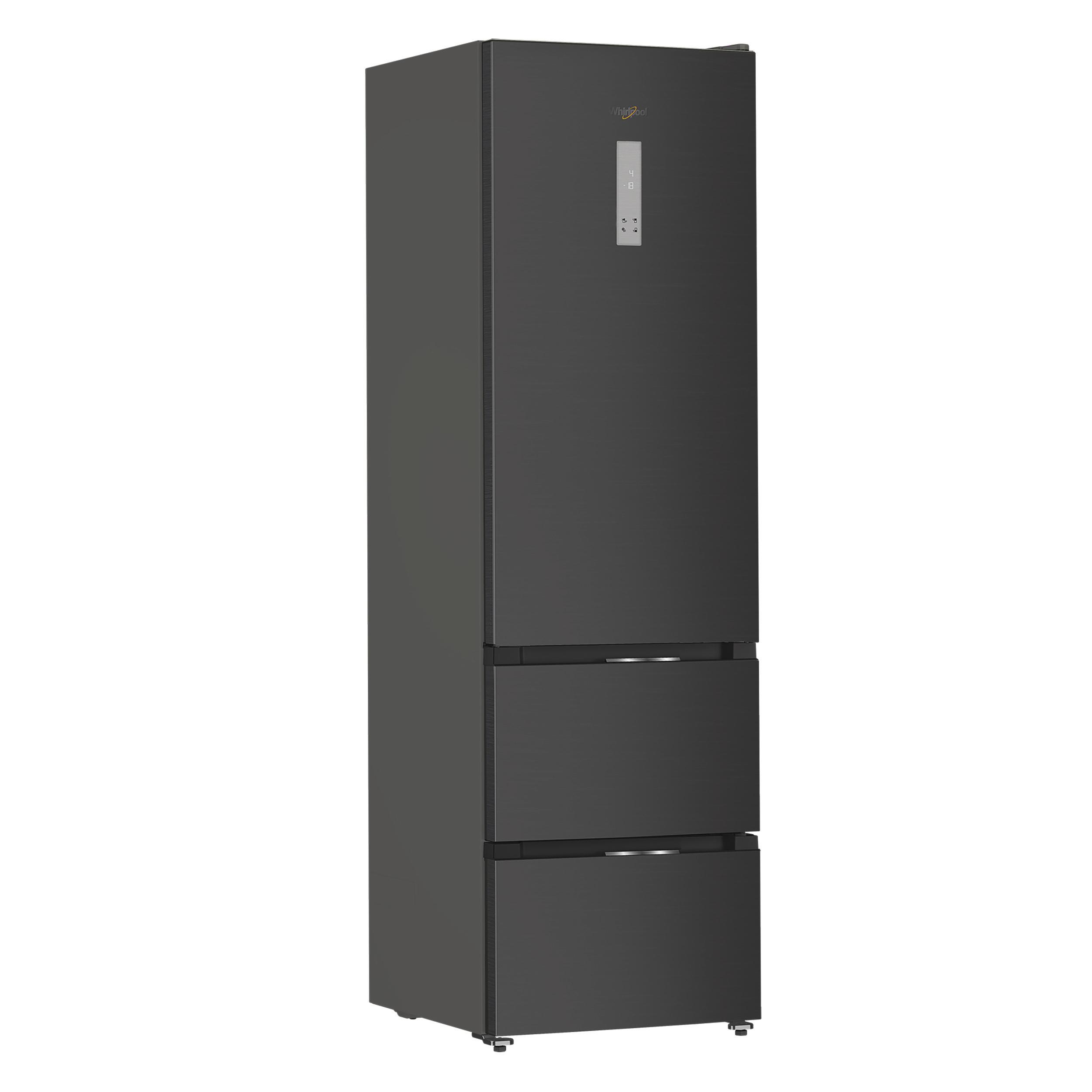 Whirlpool Racitor-congelator combinat Independent WHKF 6353 XBR6E ARC 764 Manhattan Gray 2 doors Perspective