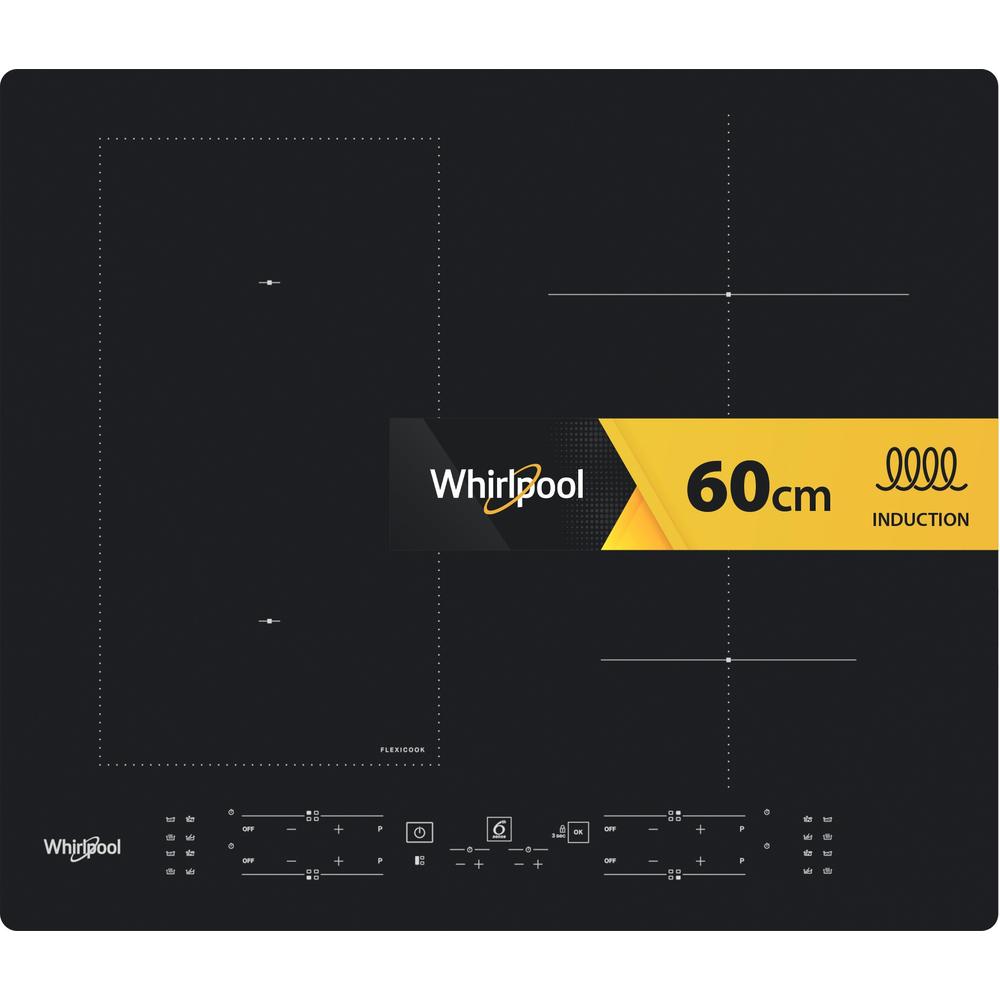 Whirlpool Paviršius WL B8160 NE Juoda Induction vitroceramic Frontal