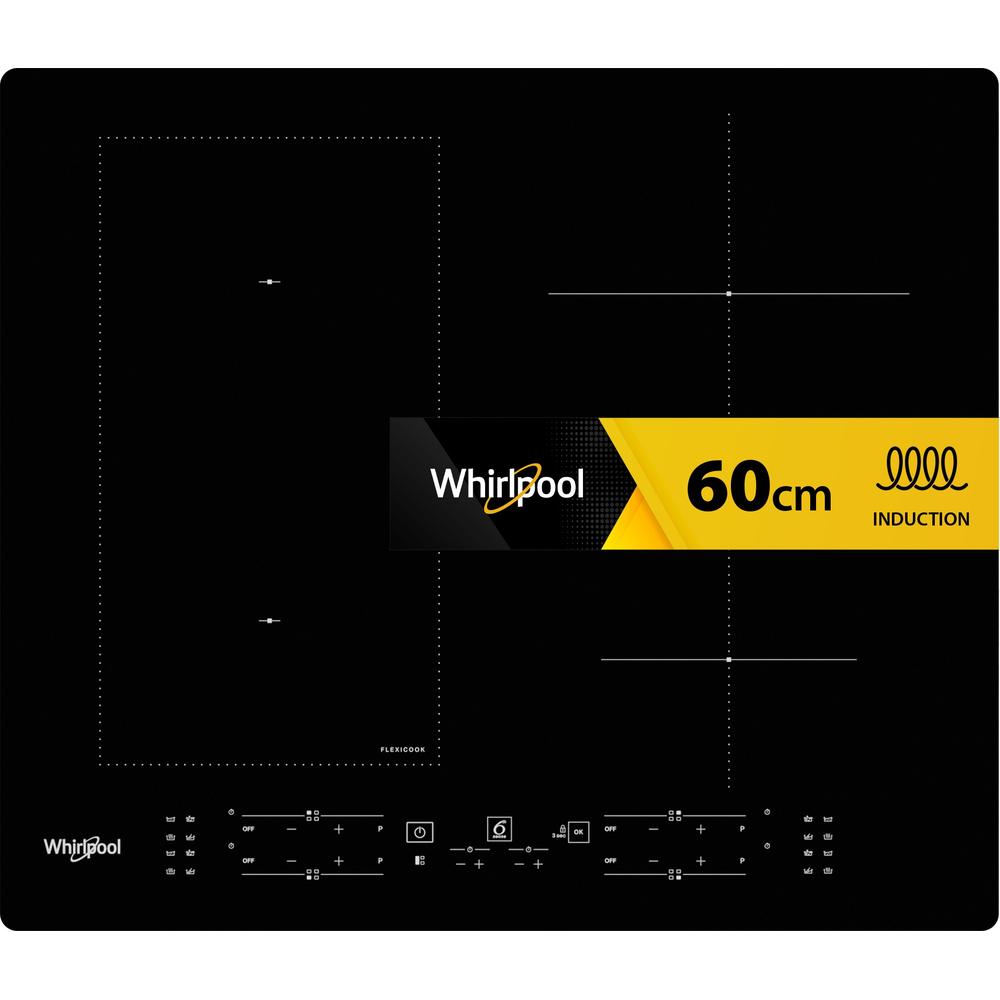 Whirlpool Plīts virsma WL B8160 NE Melns Induction vitroceramic Frontal