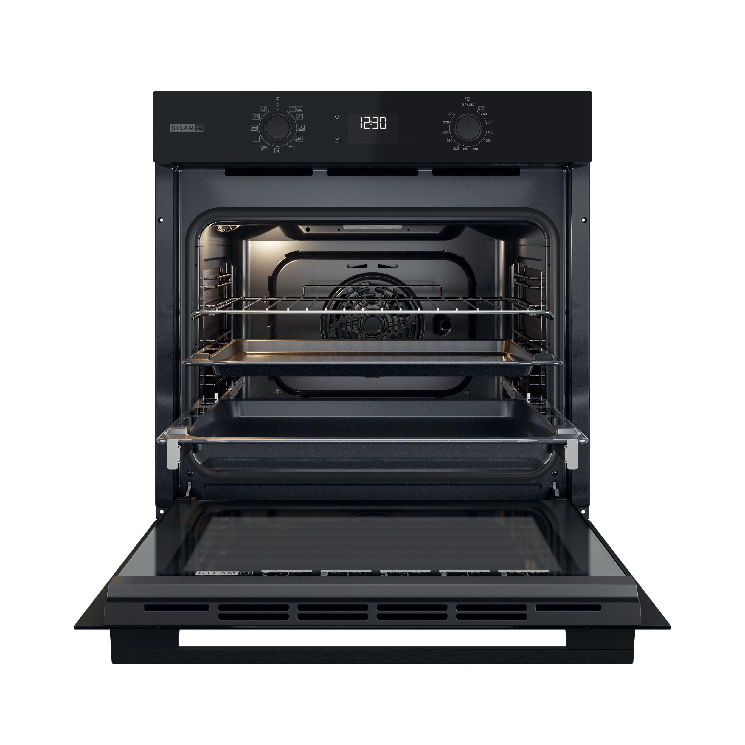 Whirlpool Cepeškrāsns Iebūvējams OMSK58CU1B Elektriskā A+ Frontal open