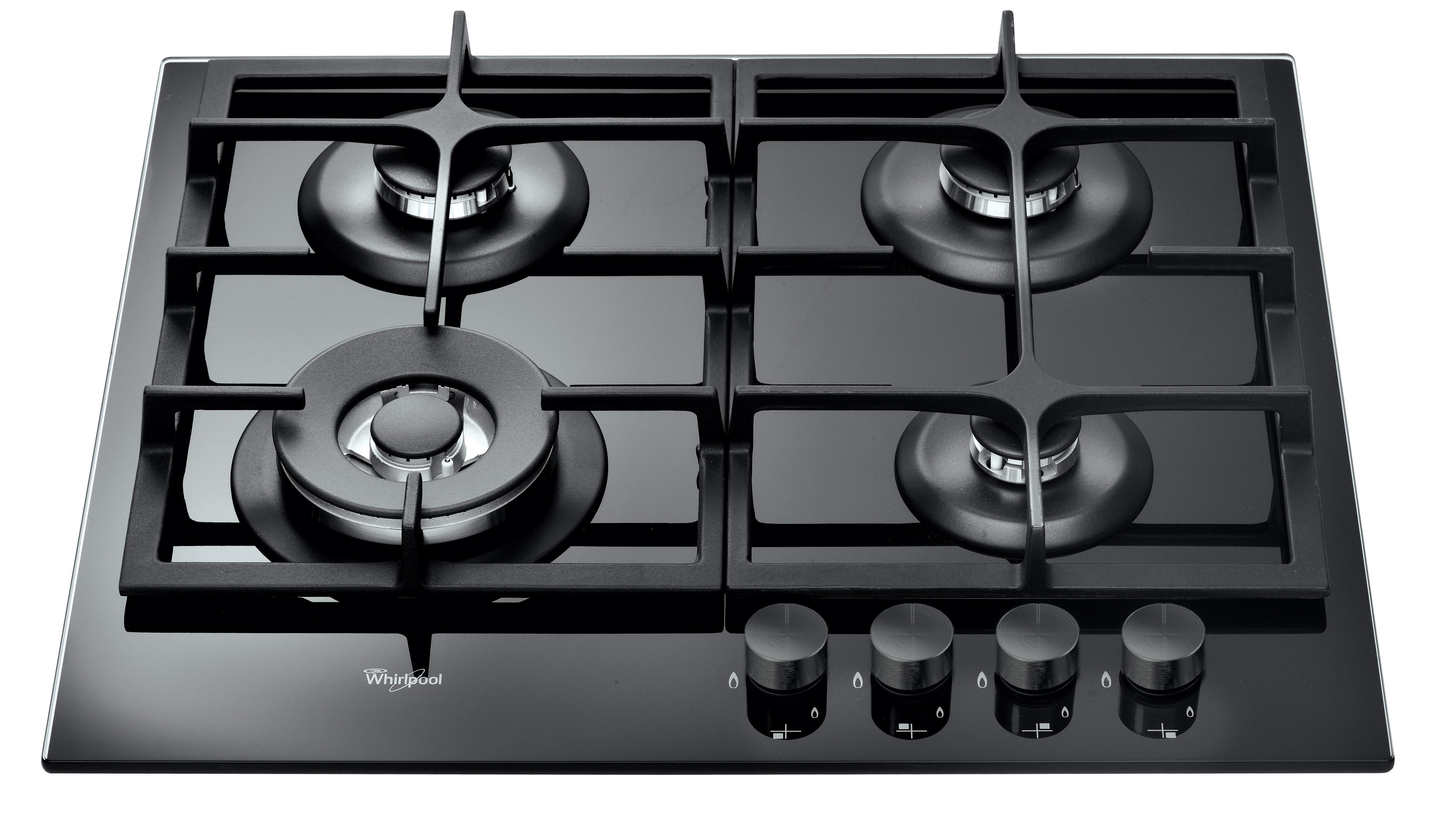 Whirlpool Варильна поверхня GOA 6425/NB1 Чорний Газова Frontal top down