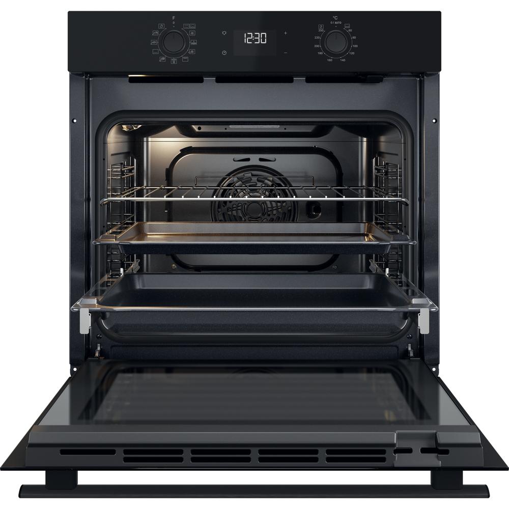 Whirlpool Einbauherd/Backofen Einbaugerät WNBA28HU1KF Elektro A+ Frontal open