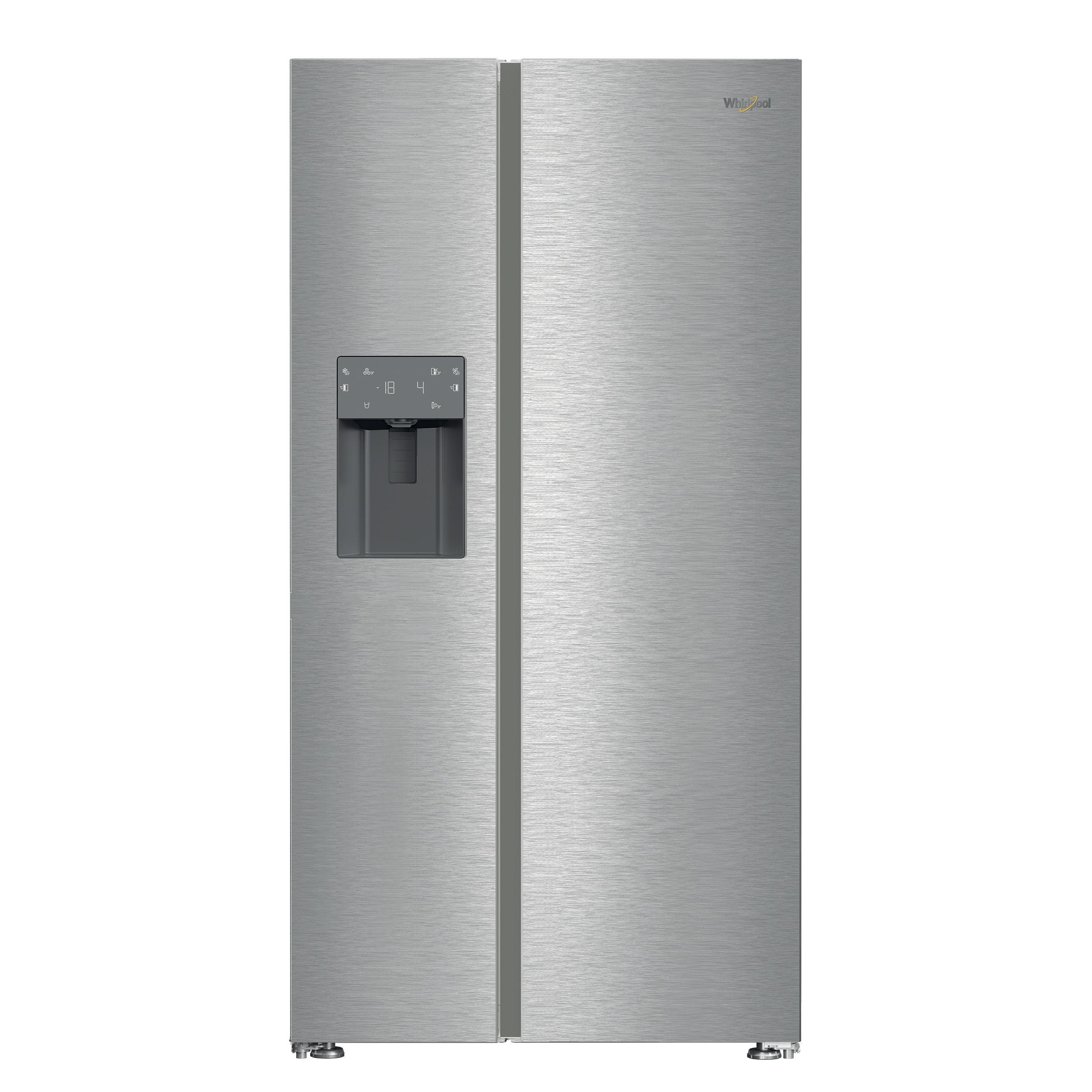 Whirlpool Side-by-Side Independent WHG2 6573W X4E ARC 764 Manhattan Gray Frontal