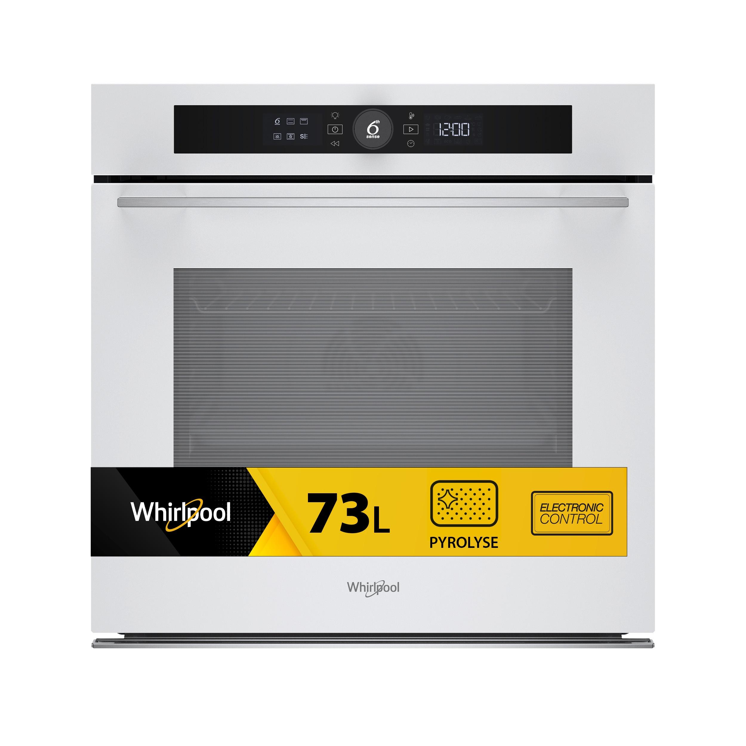Whirlpool Oven Inbouw WOI5S8PM2SWA Elektrisch A+ Frontal