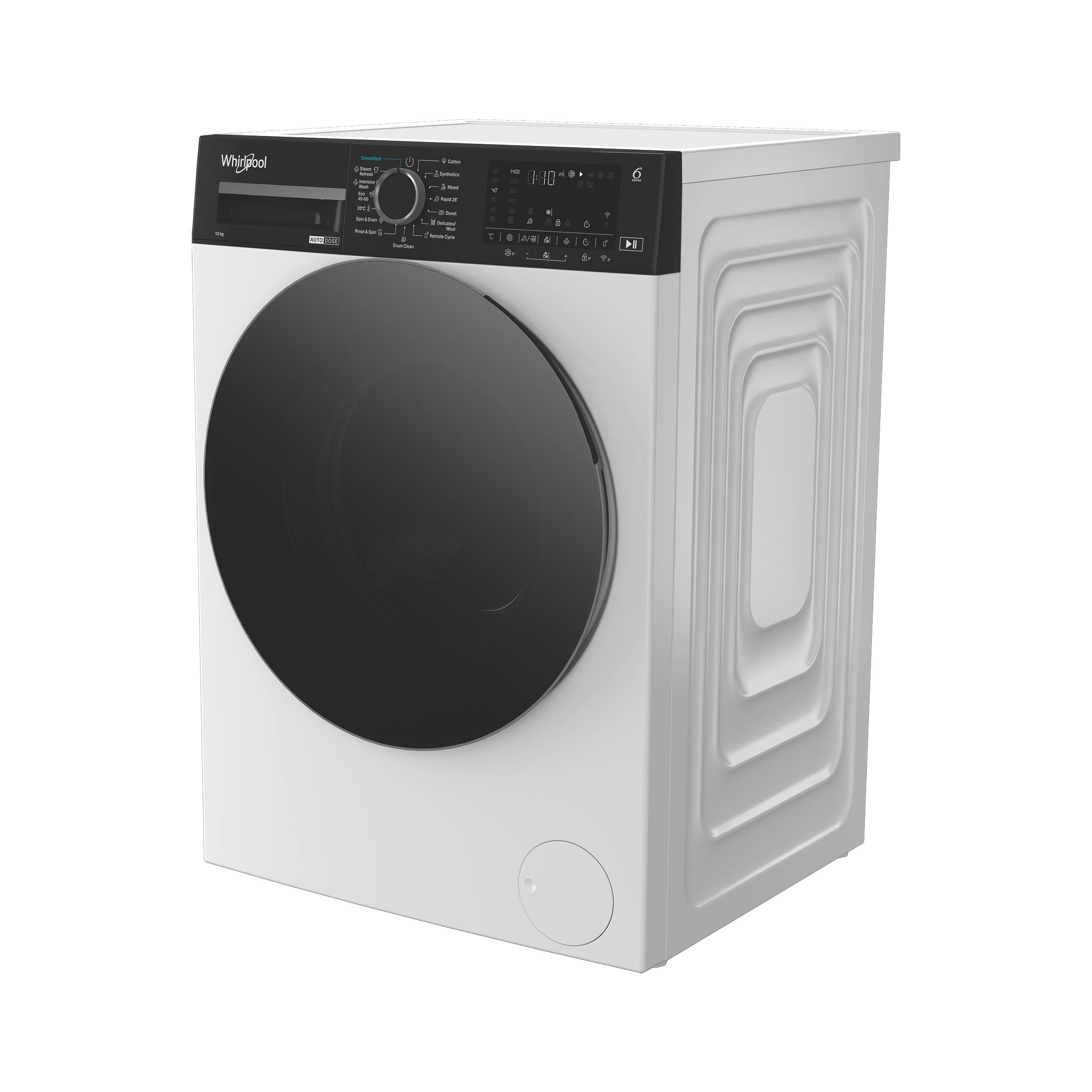 Whirlpool Mosógép Szabadonálló WPM 011W ADS EE Fehér Elöltöltős A Perspective