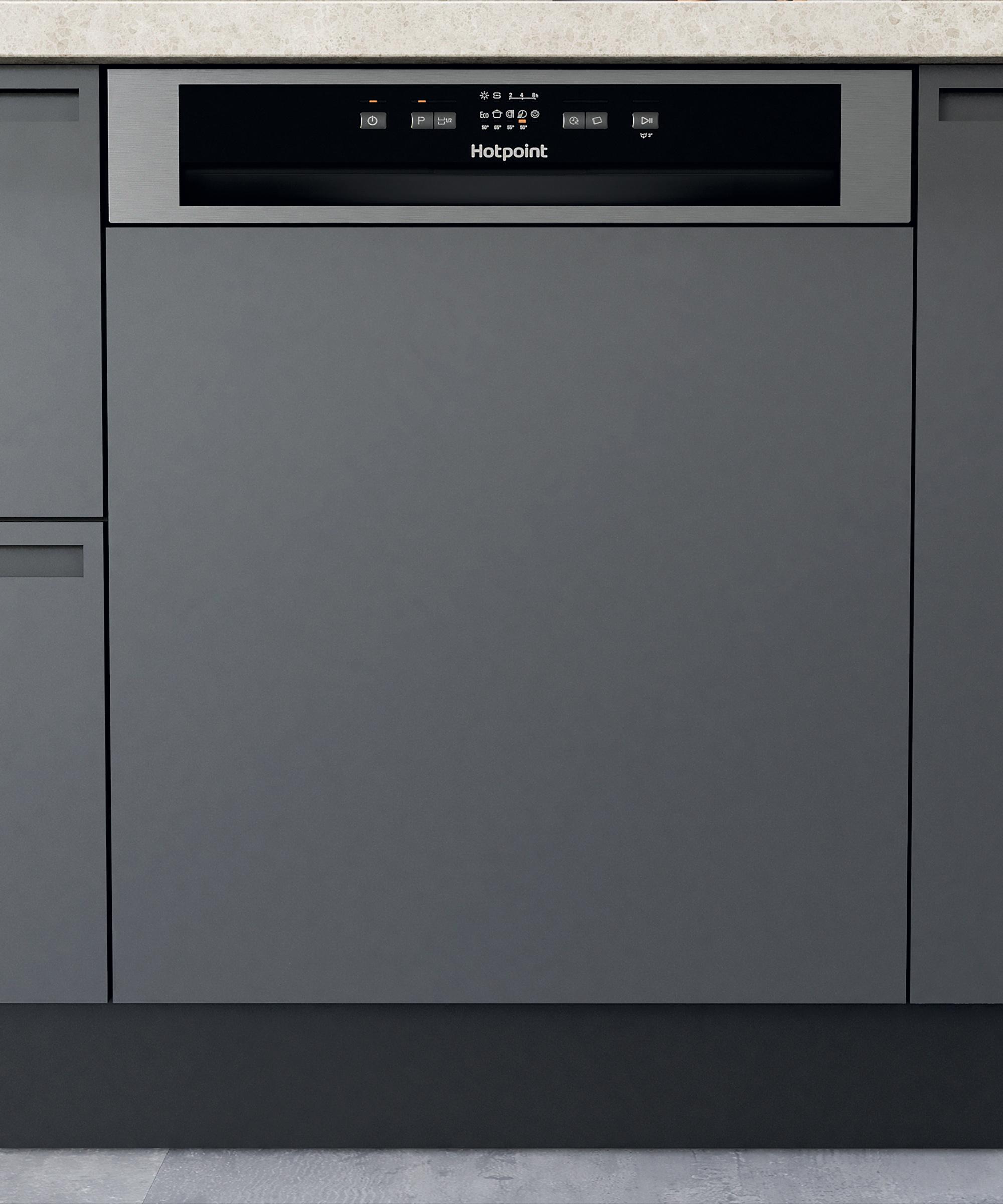 Hotpoint Dishwasher Built-in H3B L626 X UK Half-integrated E Frontal