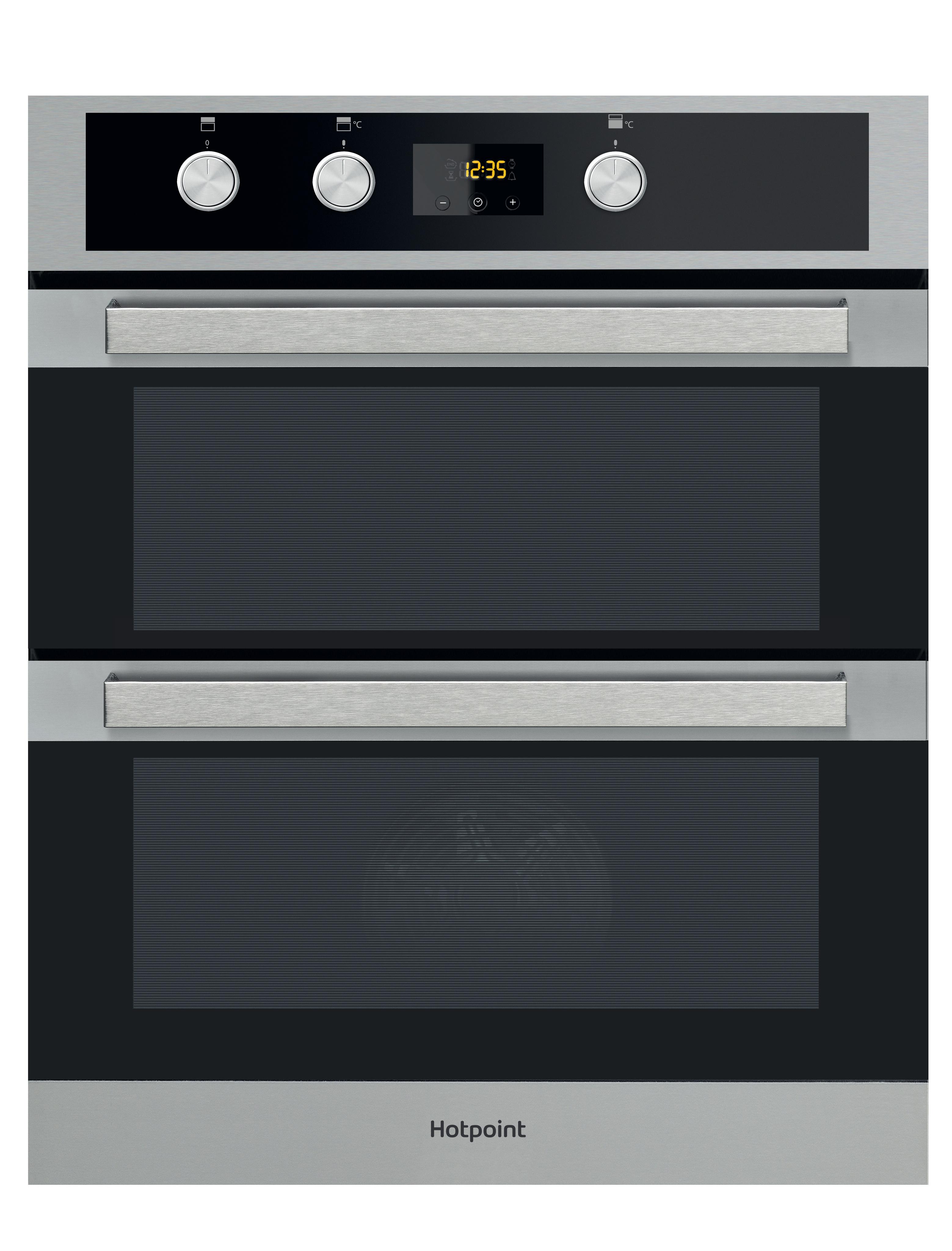 Hotpoint Double oven DKU5 541 J C IX Inox A Frontal