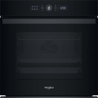 Електрическа фурна за вграждане Whirlpool: черен цвят, самопочистваща се - WOI4S8HM2SBA