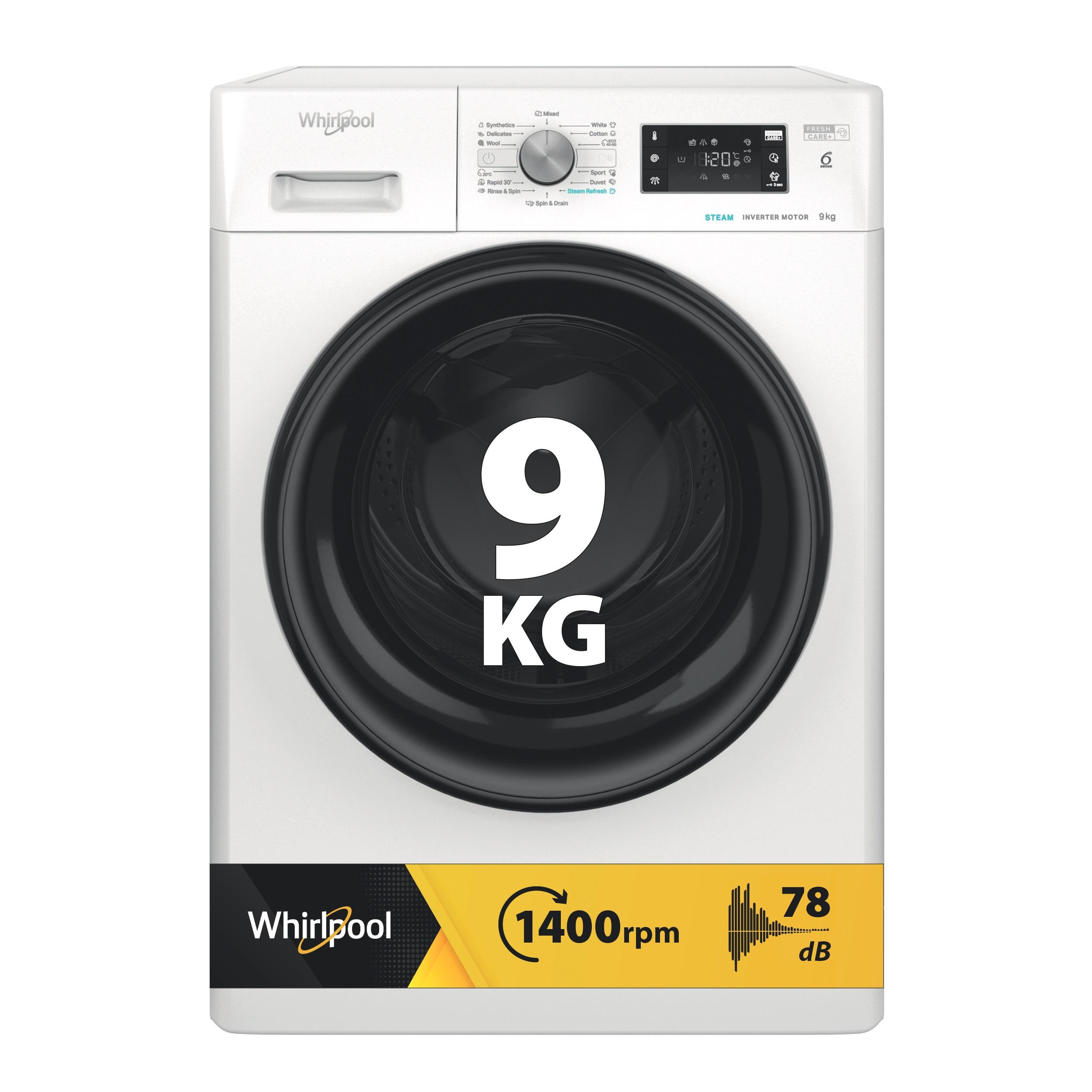 Whirlpool Perilica za rublje Samostojeći FFB 9479 BV EE Bijela Prednje punjenje A Hero image