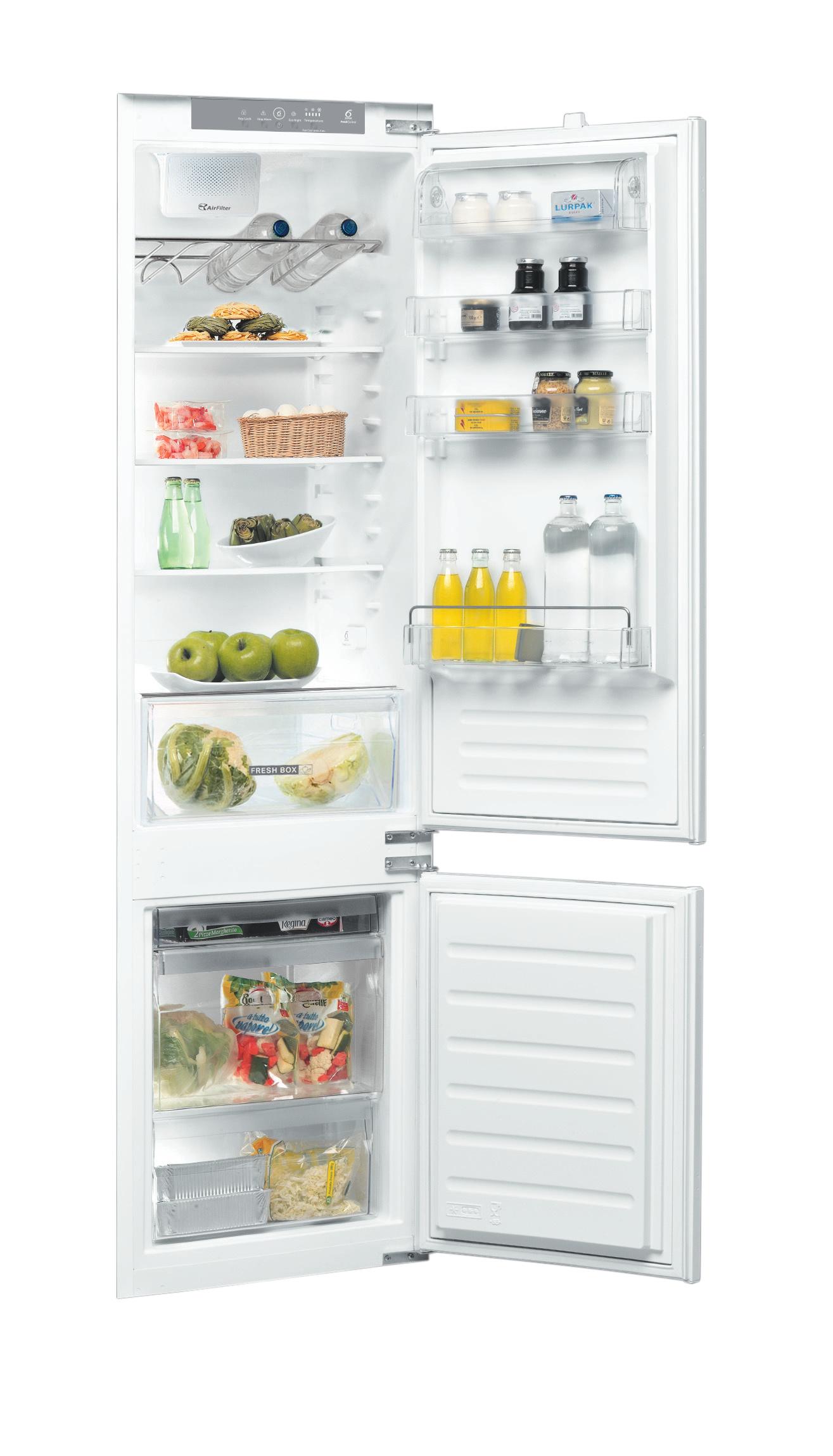 Whirlpool Kombinovaná chladnička s mrazničkou Vstavané ART 97101 2 Biela 2 doors Perspective open