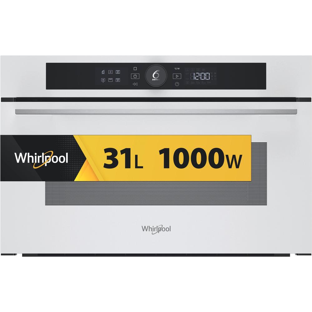 Whirlpool Mikrobangų krosnelė Įmontuojama WMD54MW Balta Elektroninis 31 Mikrobangos + Grilius 1000 Frontal
