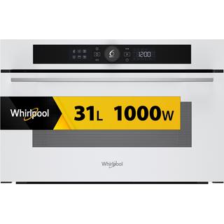 Whirlpool Mikrovlnná trouba Vestavné WMD54MW Bílá Elektronické 31 Mikrovlny + Gril 1000 Frontal