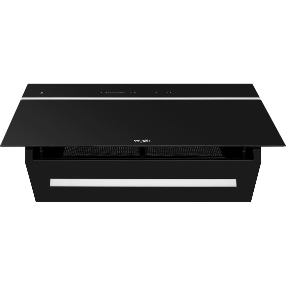 Whirlpool Απορροφητήρας Εντοιχιζόμενο WHVS 90F LT C K Μαύρο Wall-mounted Ηλεκτρονικός Frontal