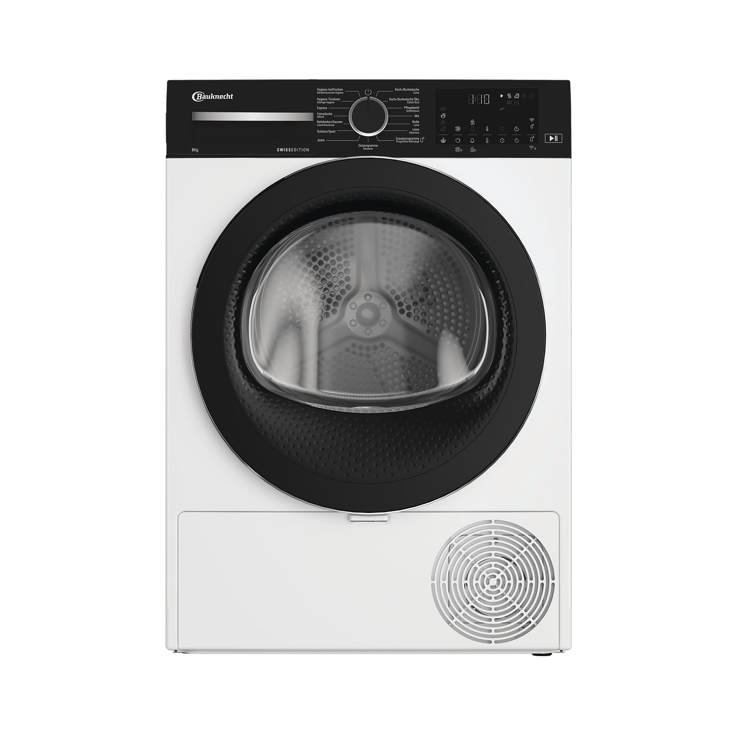 Bauknecht Sèche-linge BKTR6108 Blanc Frontal