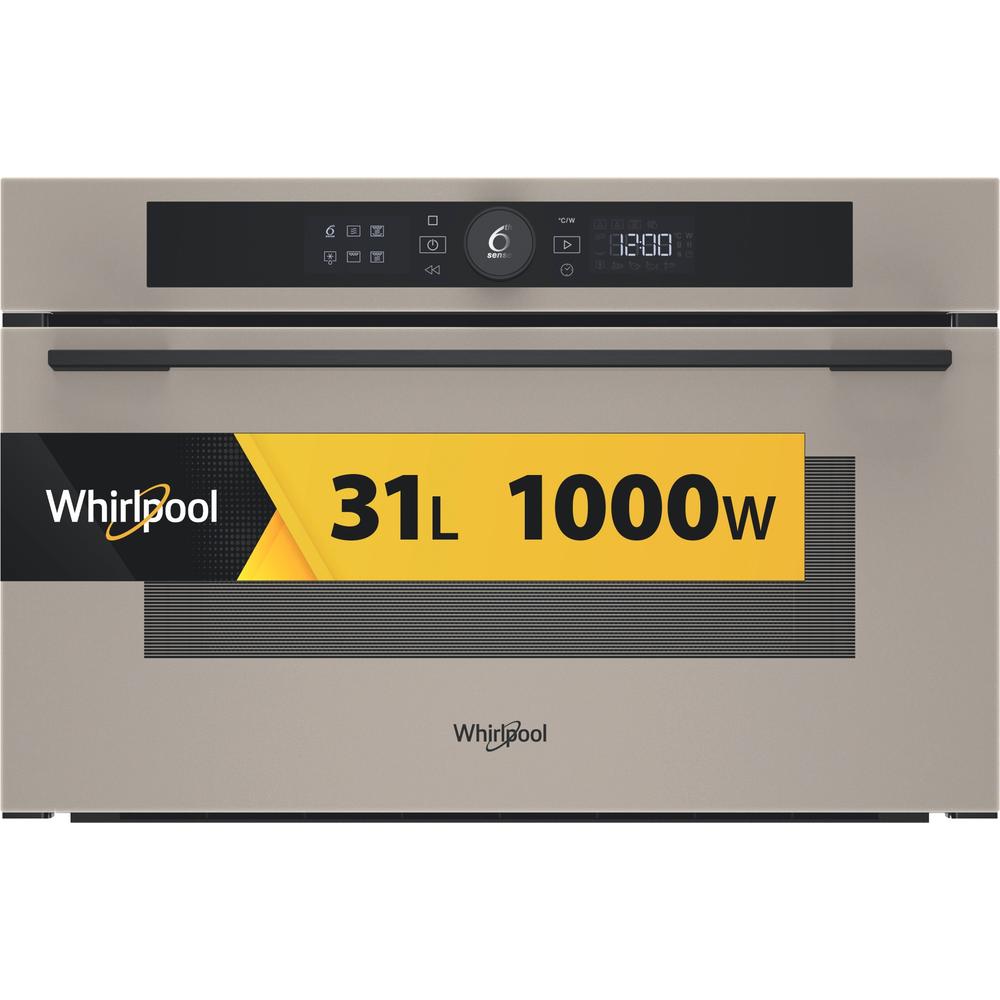 Whirlpool Mikrobangų krosnelė Įmontuojama WMD54MBG Urban beige Elektroninis 31 Mikrobangos + Grilius 1000 Frontal