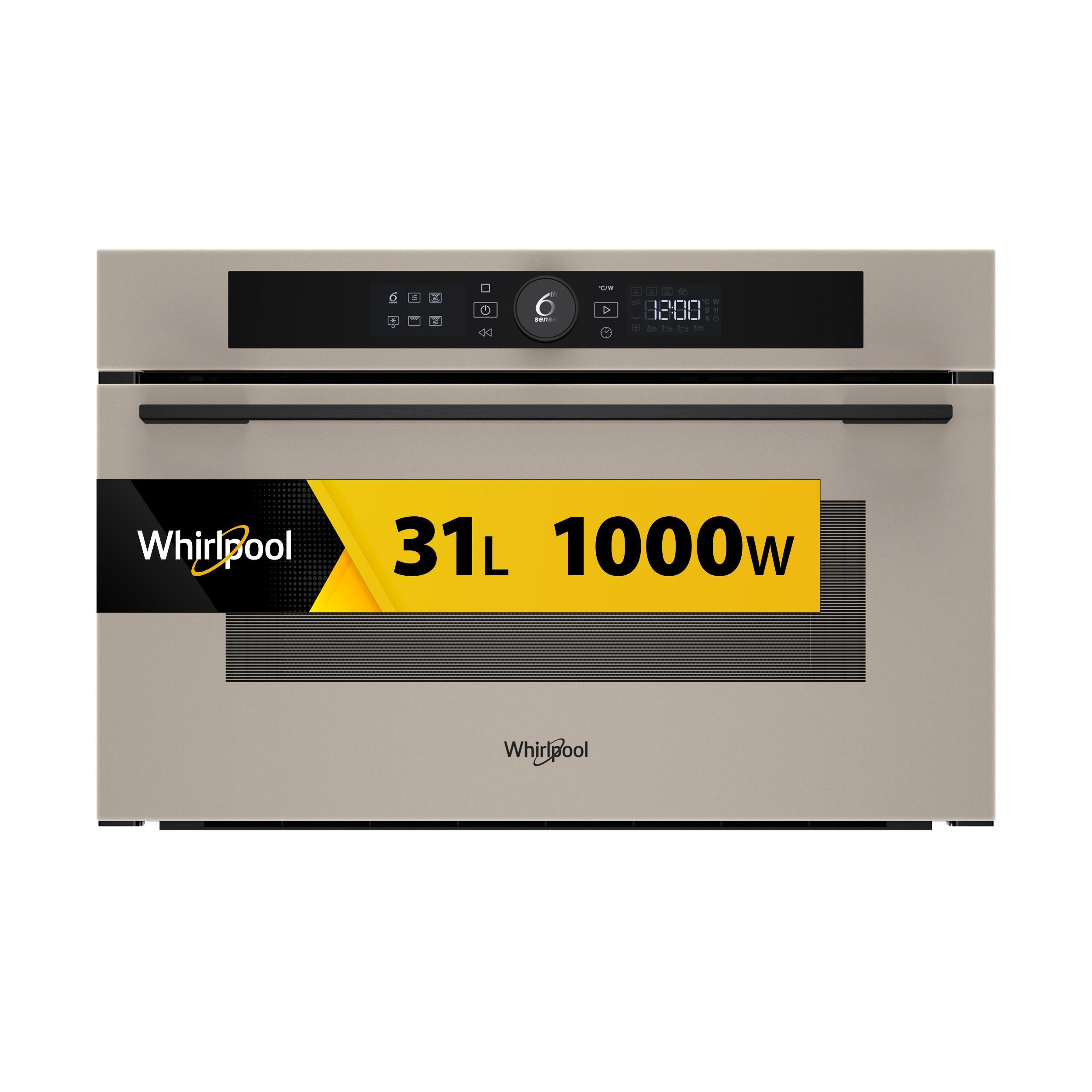 Whirlpool Mikrolaineahi Integreeritav WMD54MBG Urban beige Elektrooniline 31 Mikrolained+grill 1000 Frontal