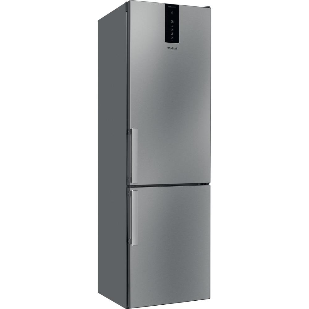 Whirlpool Kombinirani hladilnik Samostojni W9 941D IX H Ročaji na steklu 2 doors Perspective