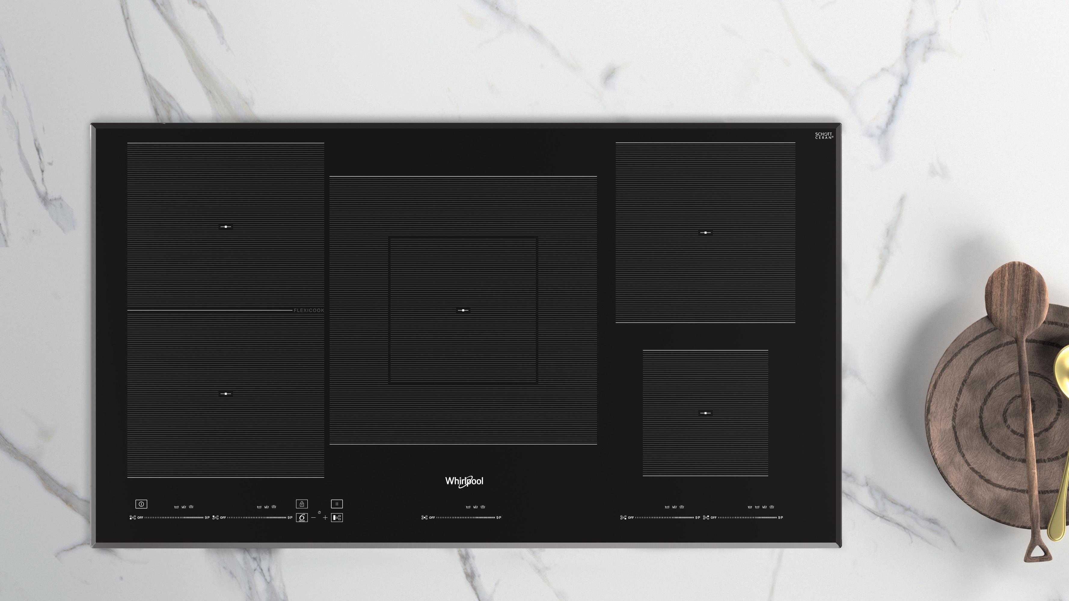 Whirlpool Plīts virsma WT 1090 BA Melns Induction vitroceramic Lifestyle frontal