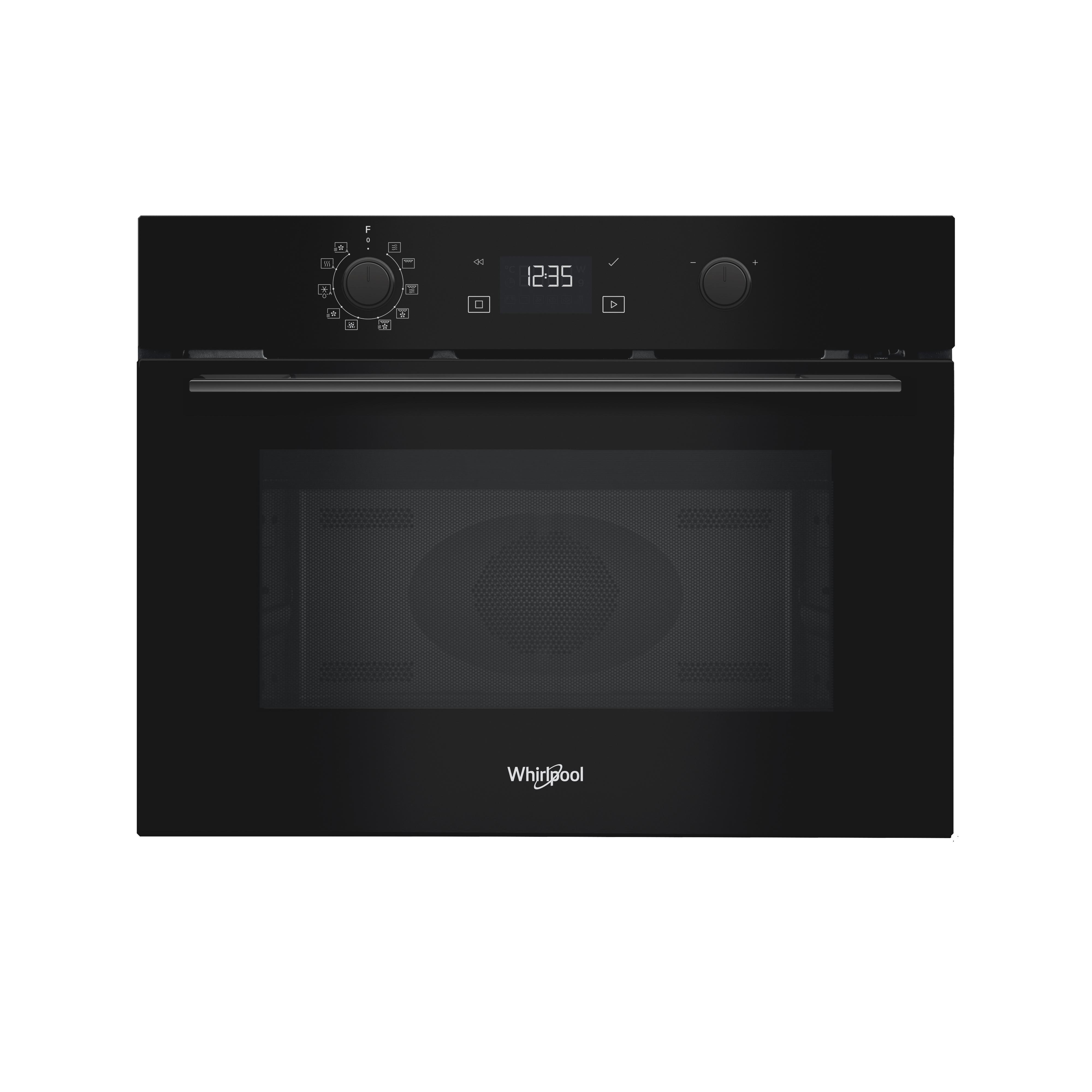 Whirlpool Microgolfoven Inbouw MBP A540 B Zwart Elektronisch 40 Combimicrogolfoven 900 Frontal