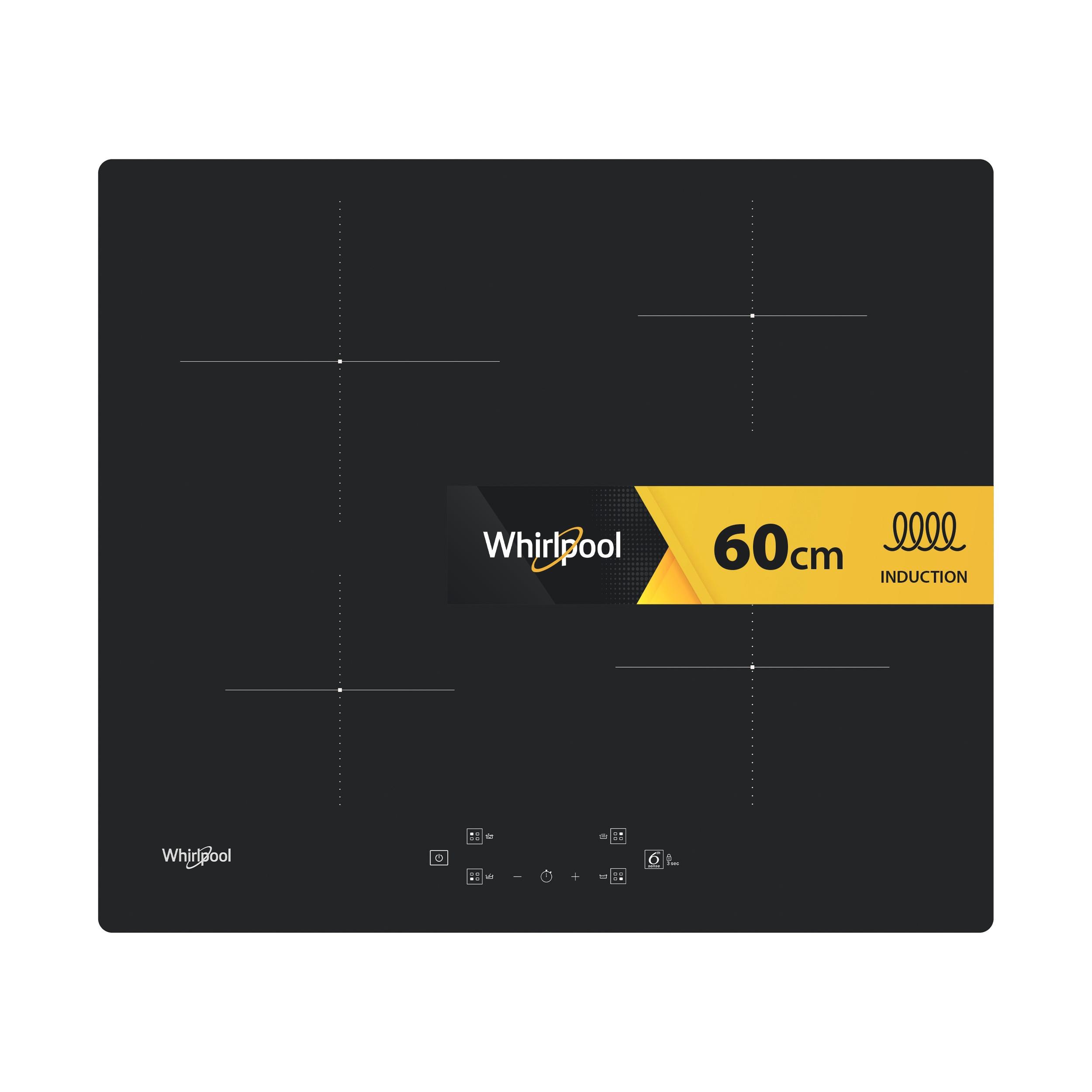Whirlpool Liesitaso WS Q7360 NE Musta Induction vitroceramic Frontal