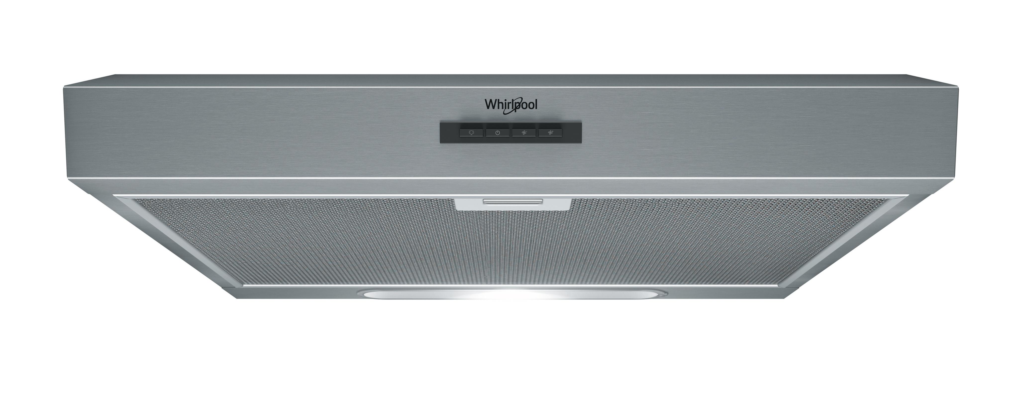 Whirlpool Dampkap Inbouw AKR 934/1 IX Inox Wandmodel Mechanisch Frontal