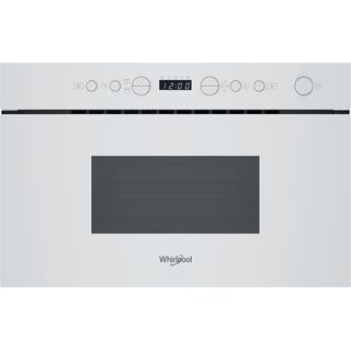 Whirlpool Micro-ondas Encastre WMN14BW Branco Eletrónico 22 MO + Função Grill 750 Frontal