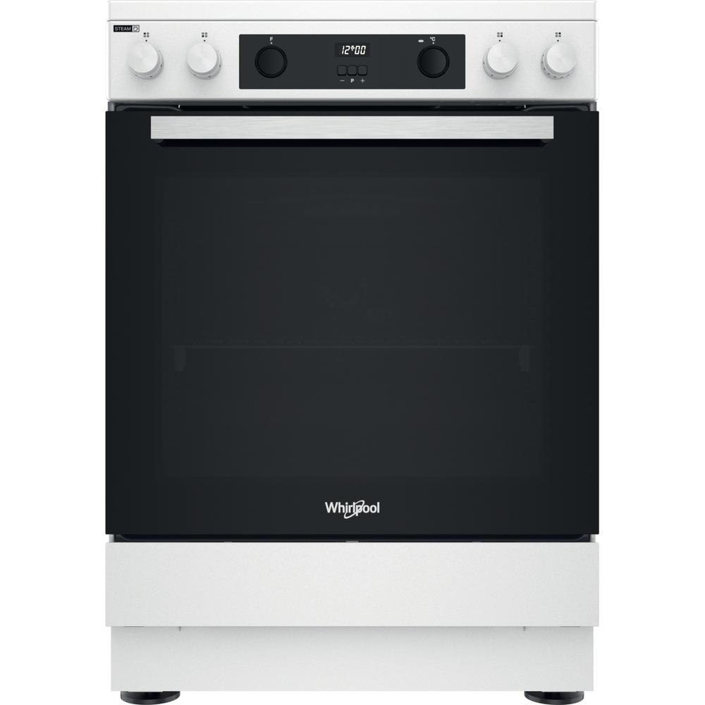 Whirlpool Κουζίνα WS68V8CCWT/E Λευκό Ηλεκτρική Frontal