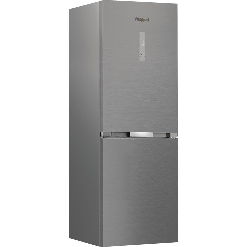Whirlpool Kombinētais ledusskapis/saldētava Brīvi stāvošs WHK 26364 XP7E New Silver – ARC 1035 2 doors Perspective