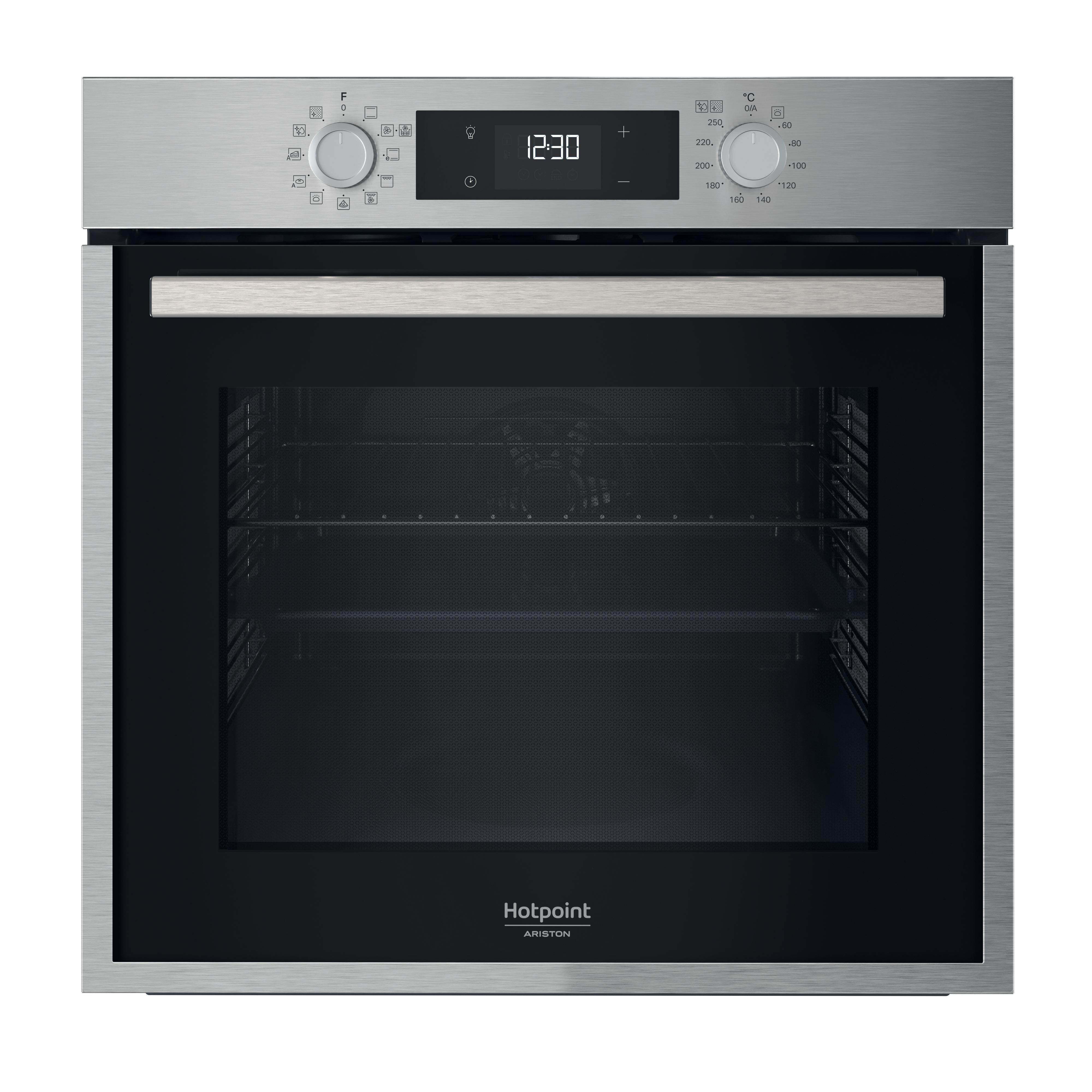 Four encastrable Hotpoint : couleur inox