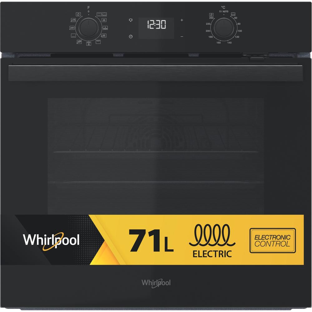 Whirlpool Uuni Kalusteisiin sijoitettava OMR58HU1B Sähkö A+ Frontal